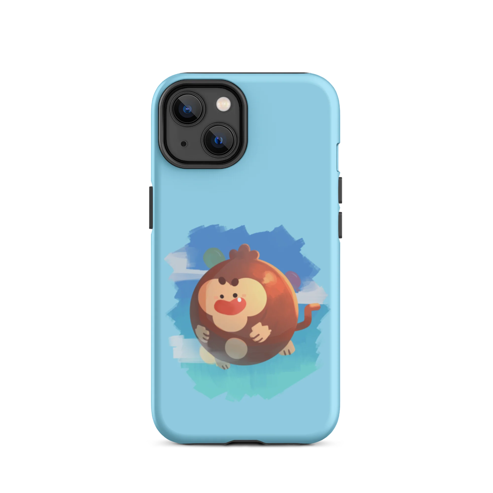 Round Monkey iPhone Case (Tough) - Image 25