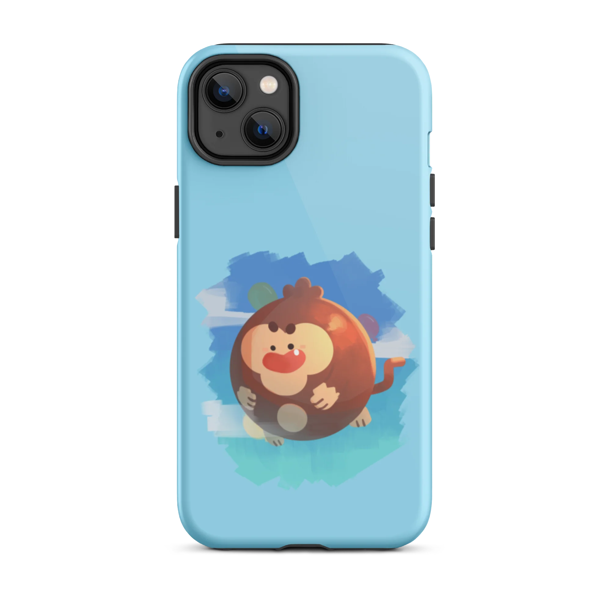 Round Monkey iPhone Case (Tough) - Image 26