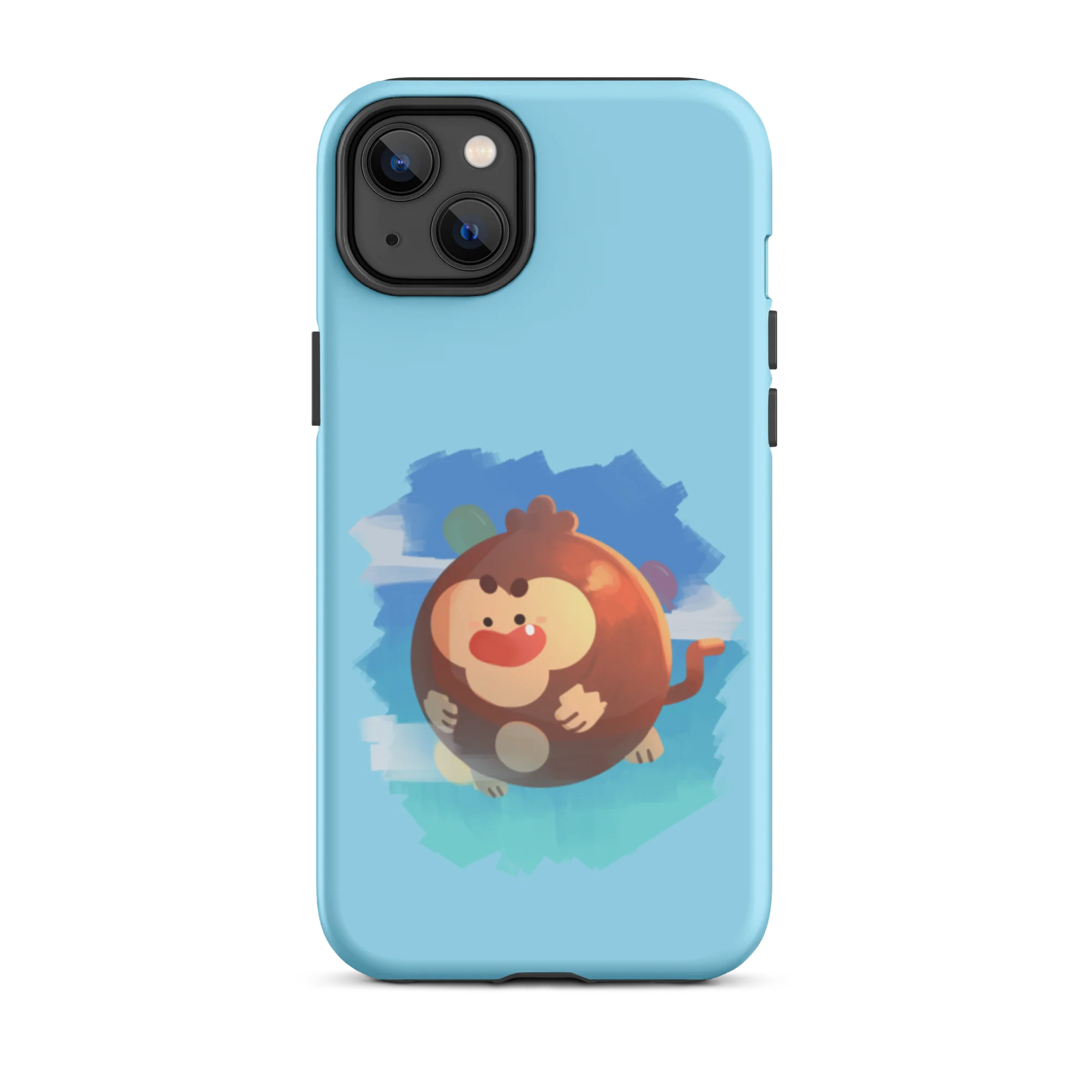 Round Monkey iPhone Case (Tough) - Image 27