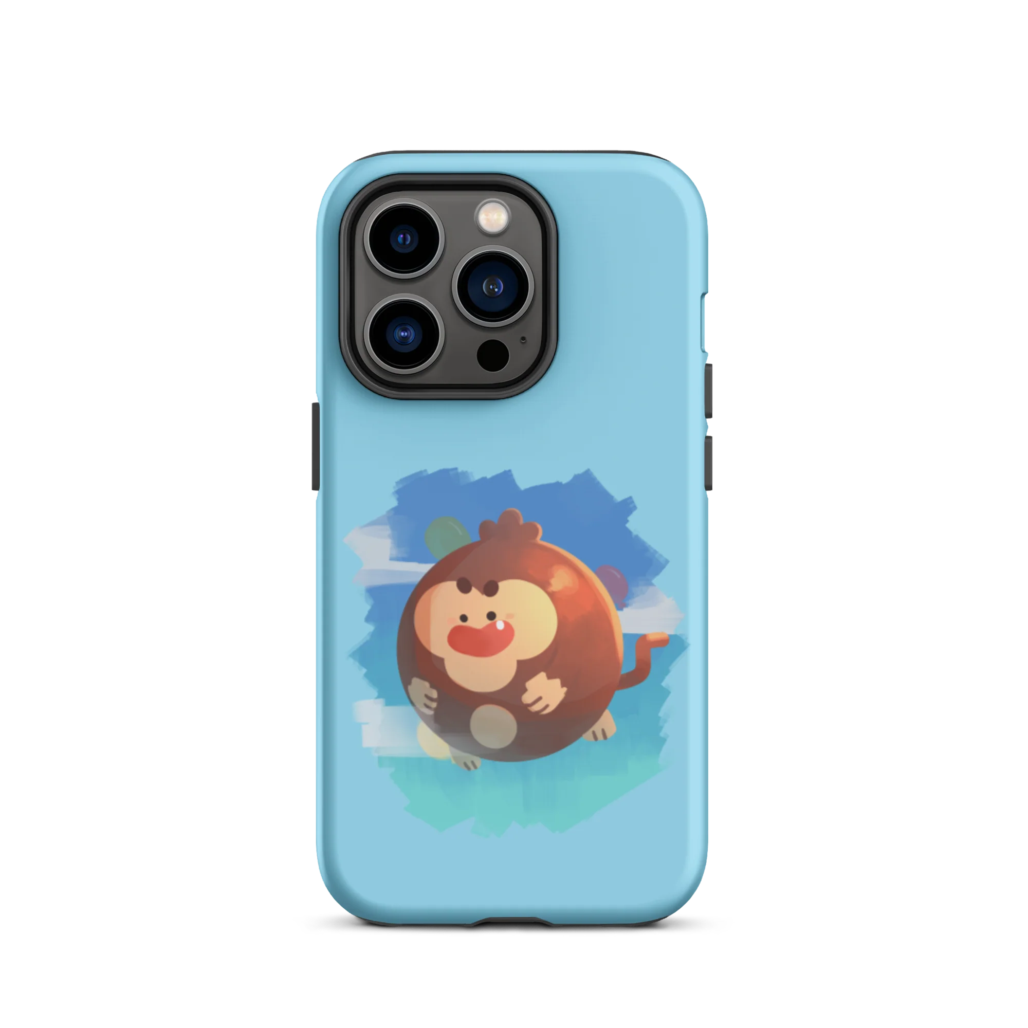 Round Monkey iPhone Case (Tough) - Image 29