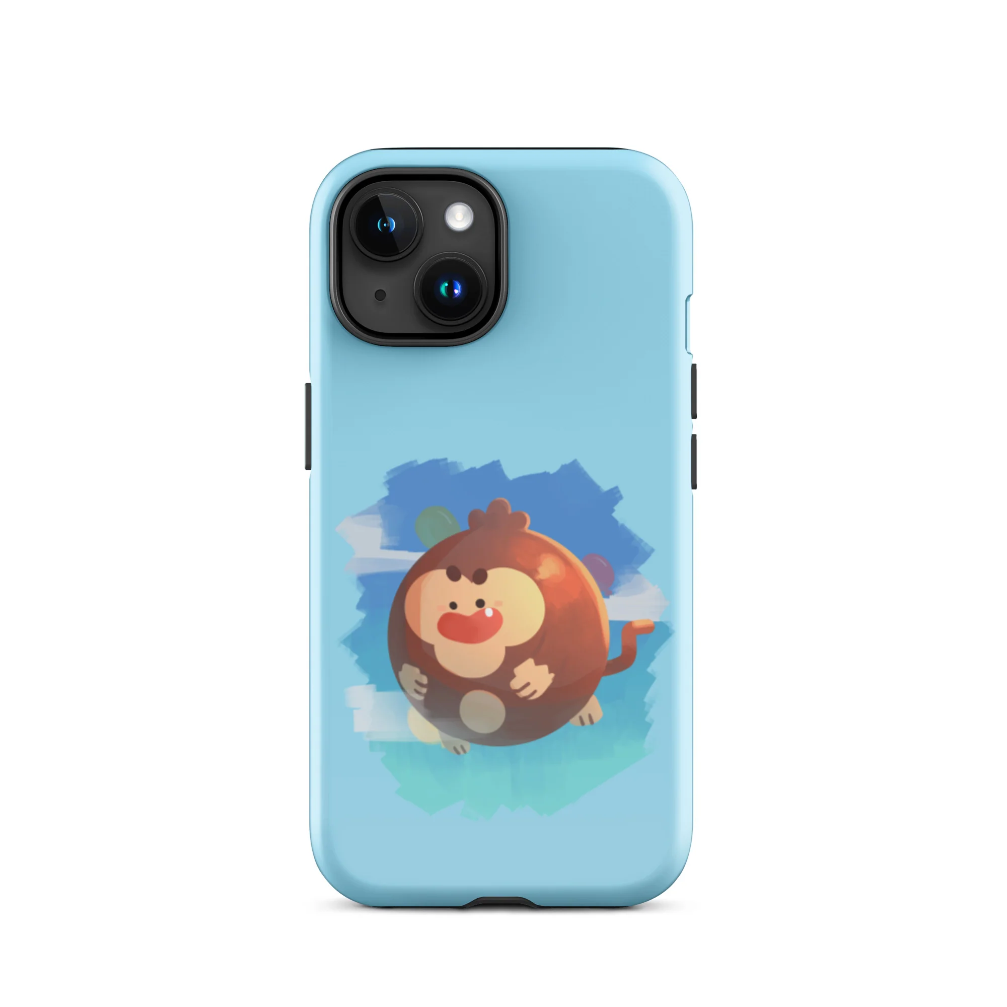 Round Monkey iPhone Case (Tough) - Image 32