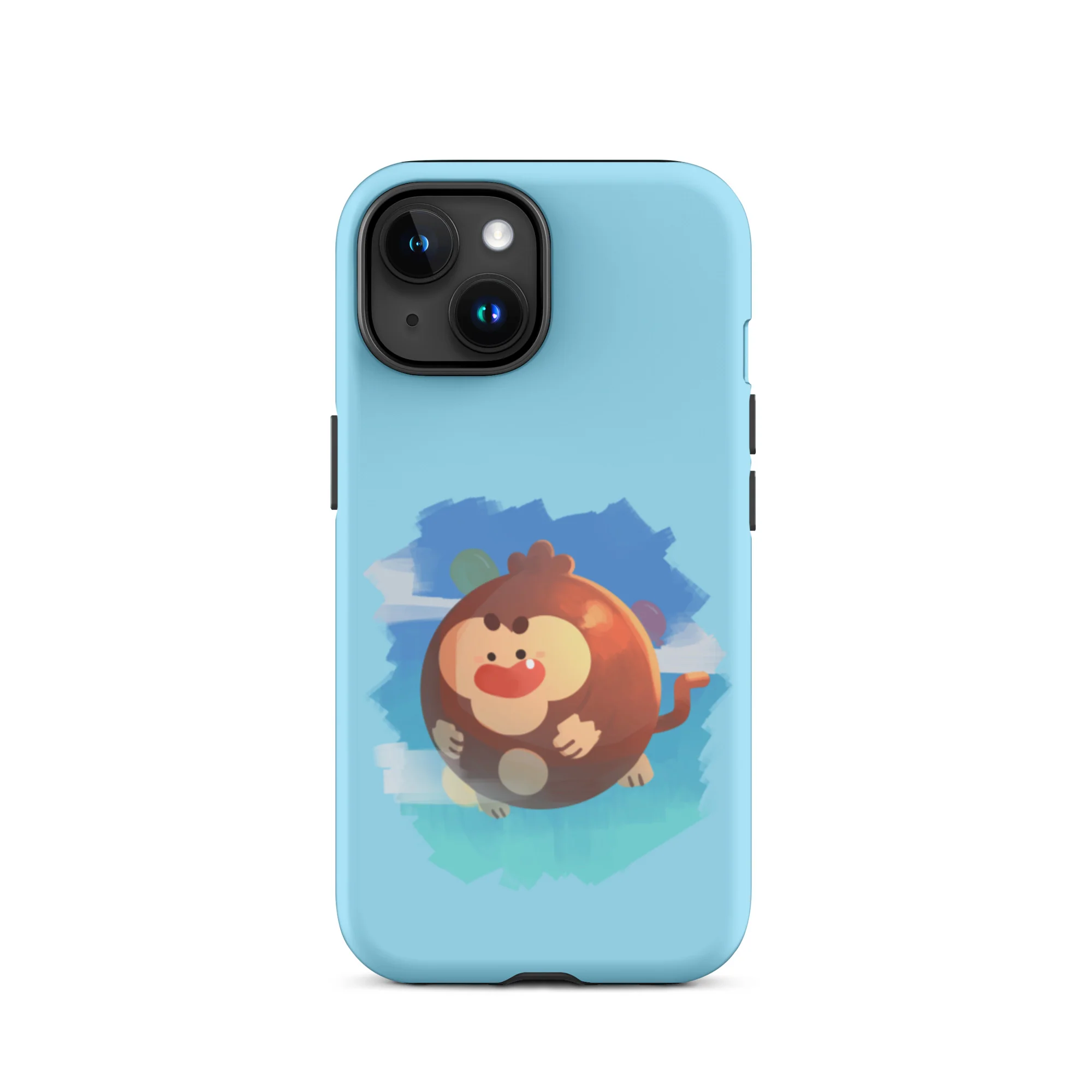 Round Monkey iPhone Case (Tough) - Image 33