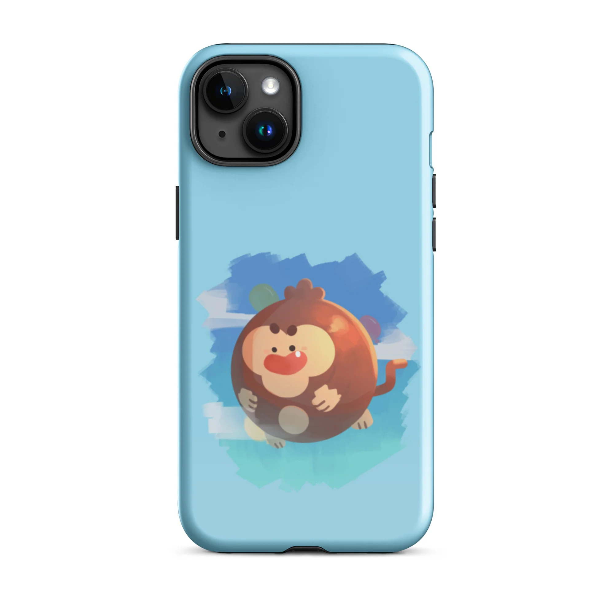 Round Monkey iPhone Case (Tough) - Image 34