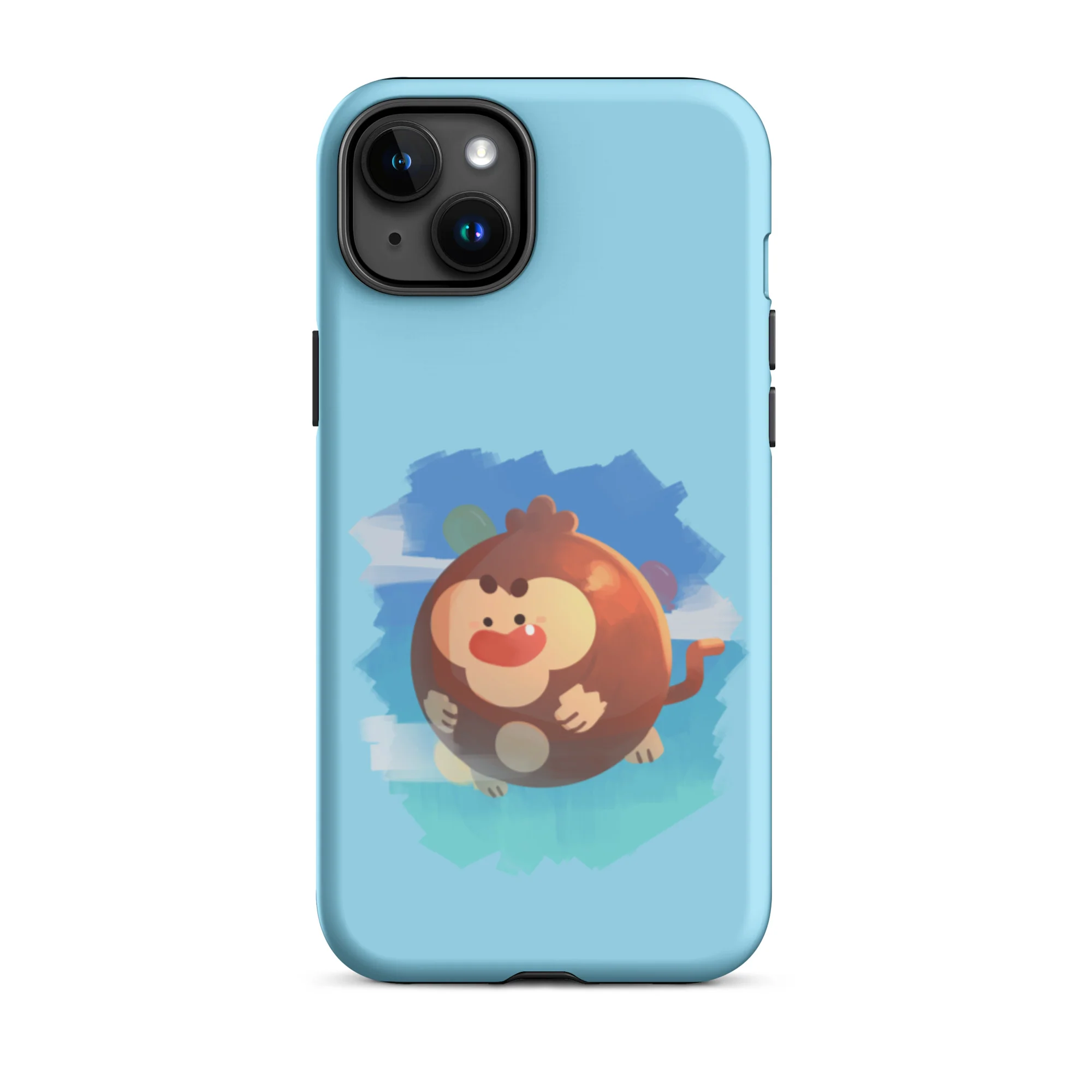 Round Monkey iPhone Case (Tough) - Image 35