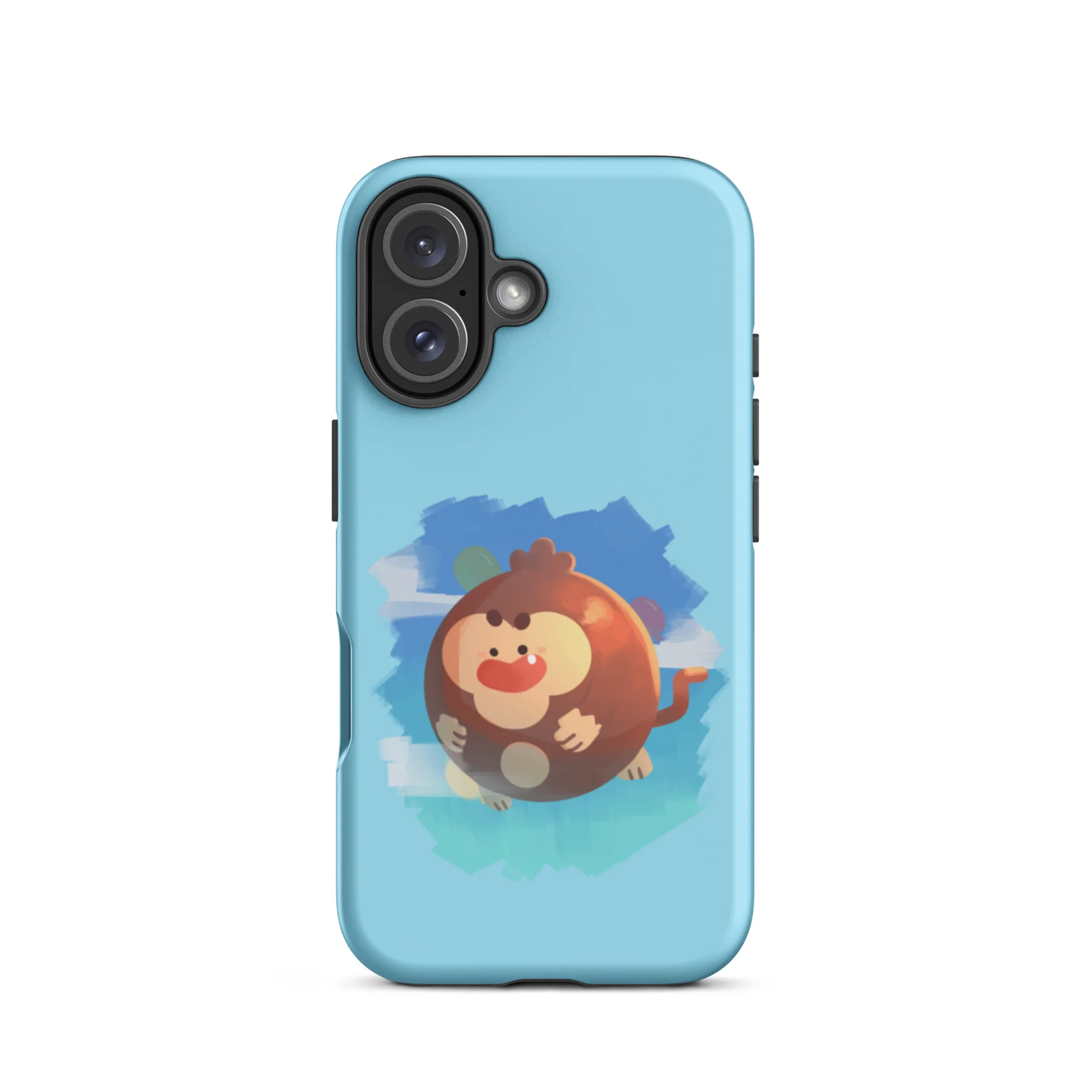 Round Monkey iPhone Case (Tough) - Image 41