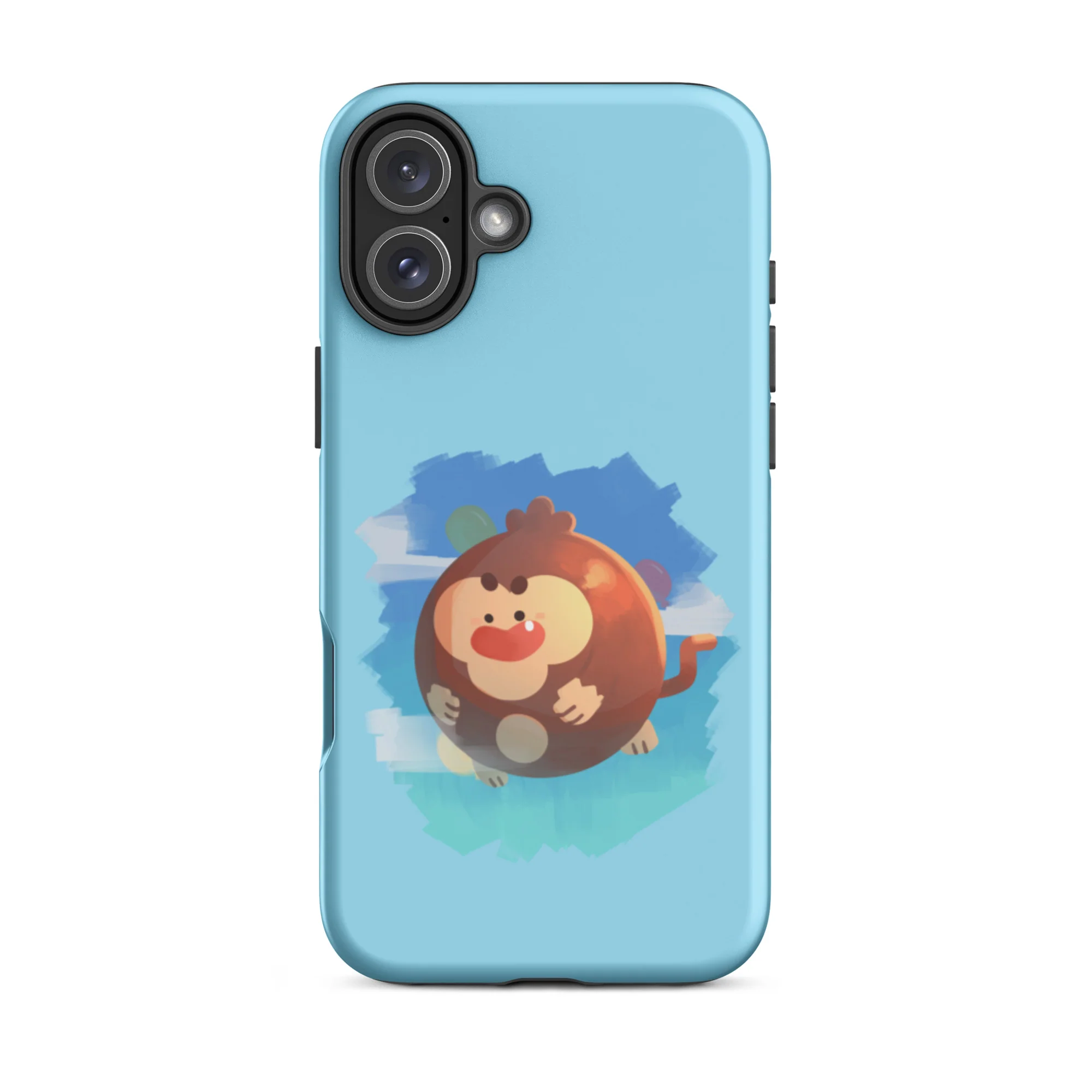 Round Monkey iPhone Case (Tough) - Image 43