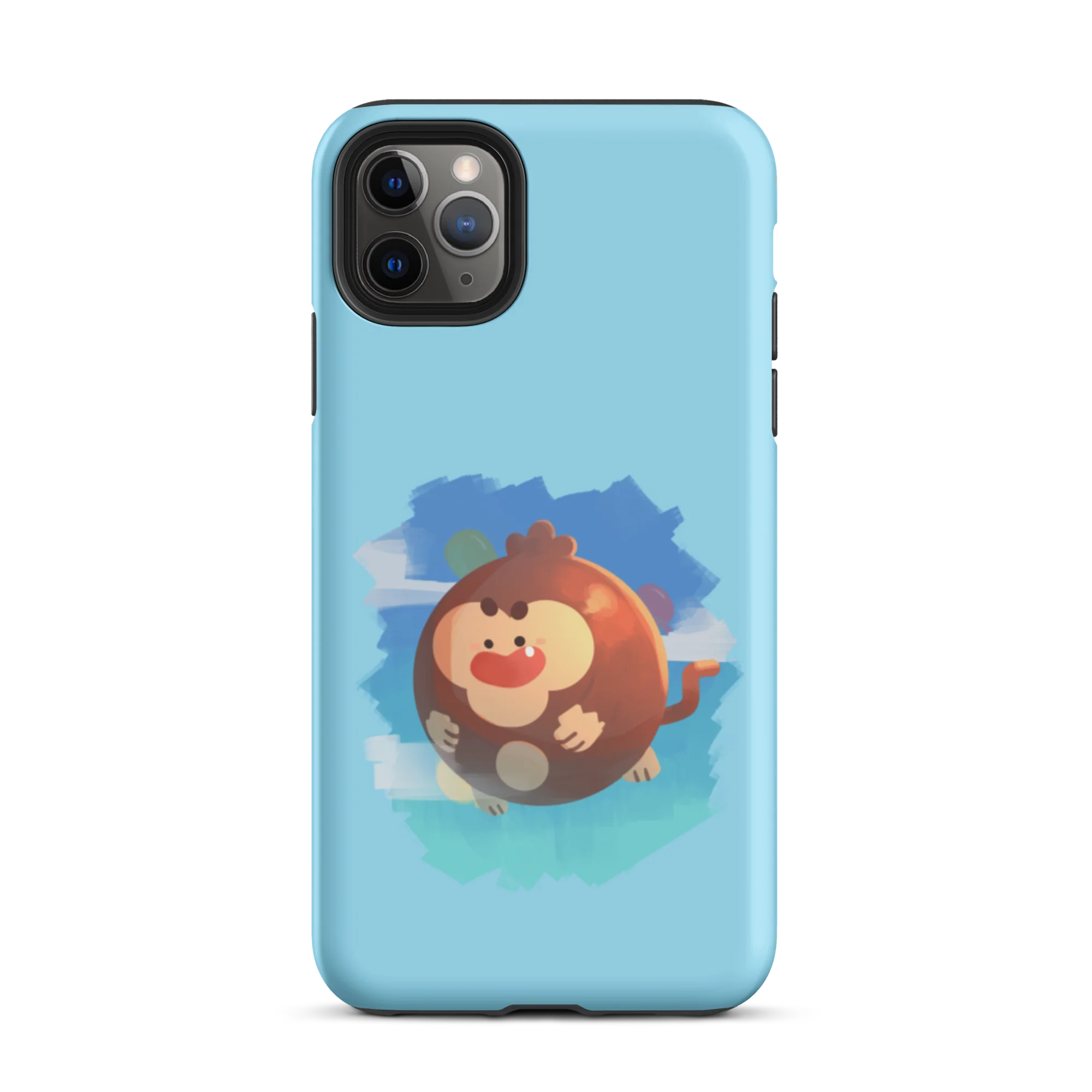 Round Monkey iPhone Case (Tough) - Image 7