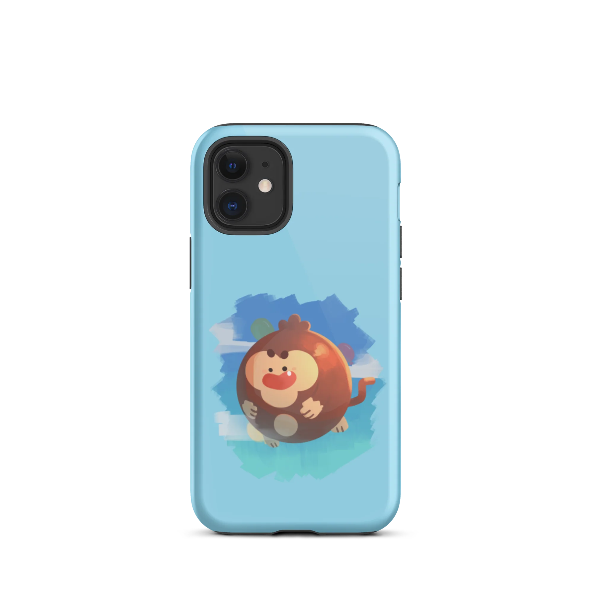 Round Monkey iPhone Case (Tough) - Image 9