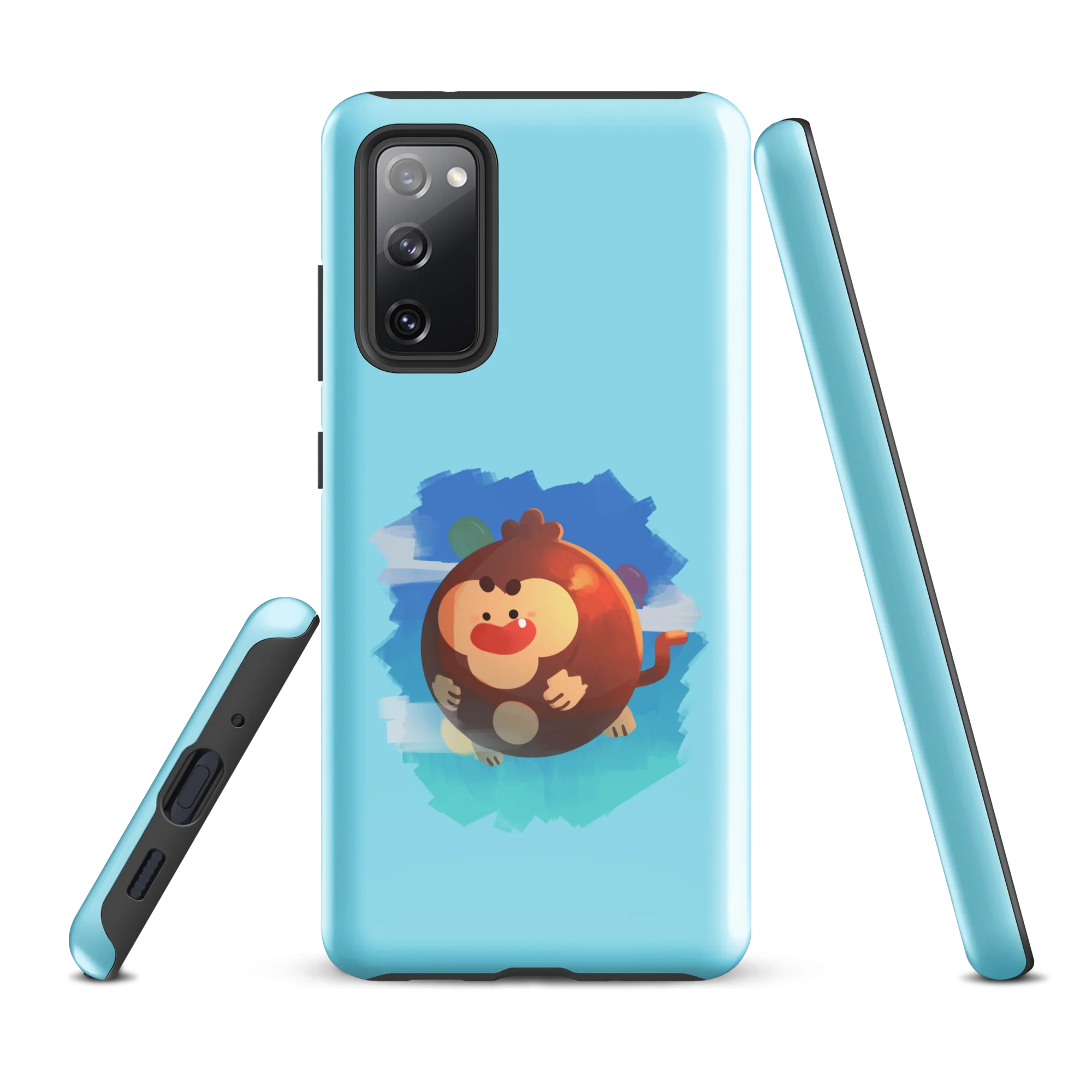 Round Monkey Samsung® Case (Tough) - Image 10