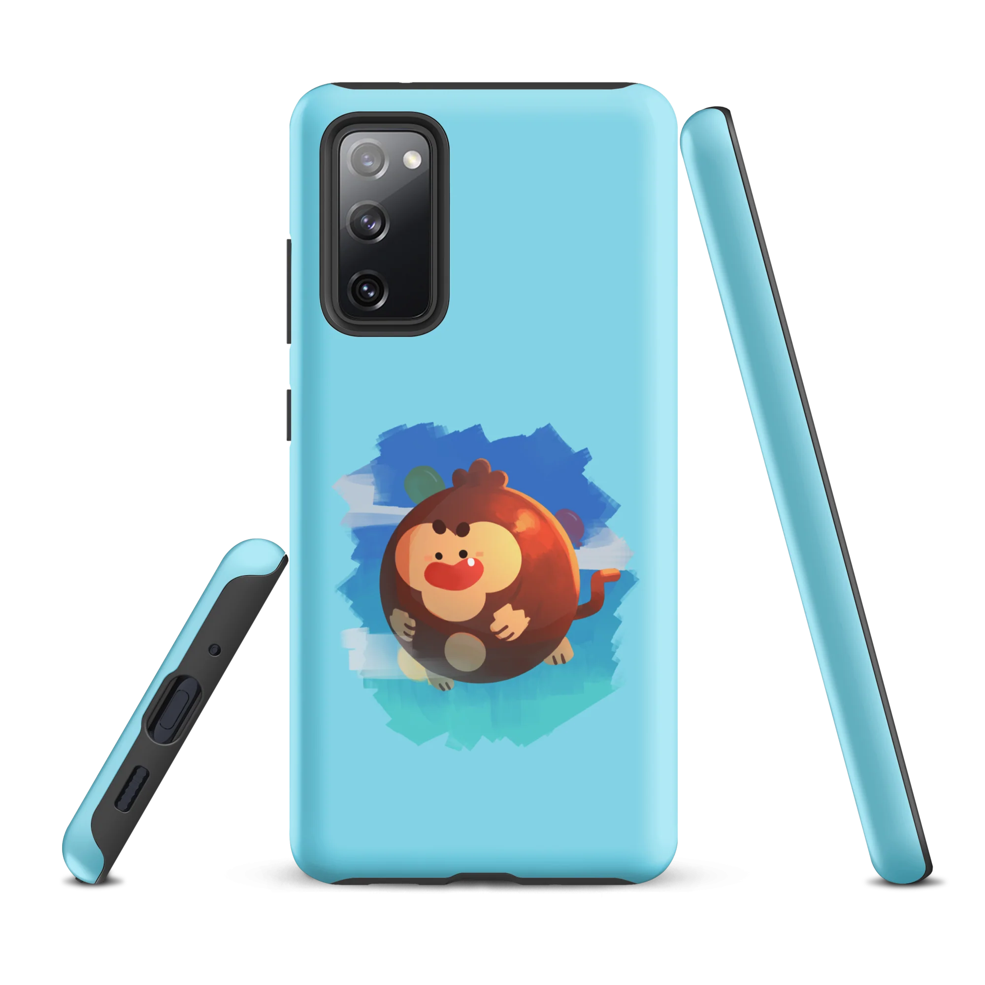 Round Monkey Samsung® Case (Tough) - Image 11