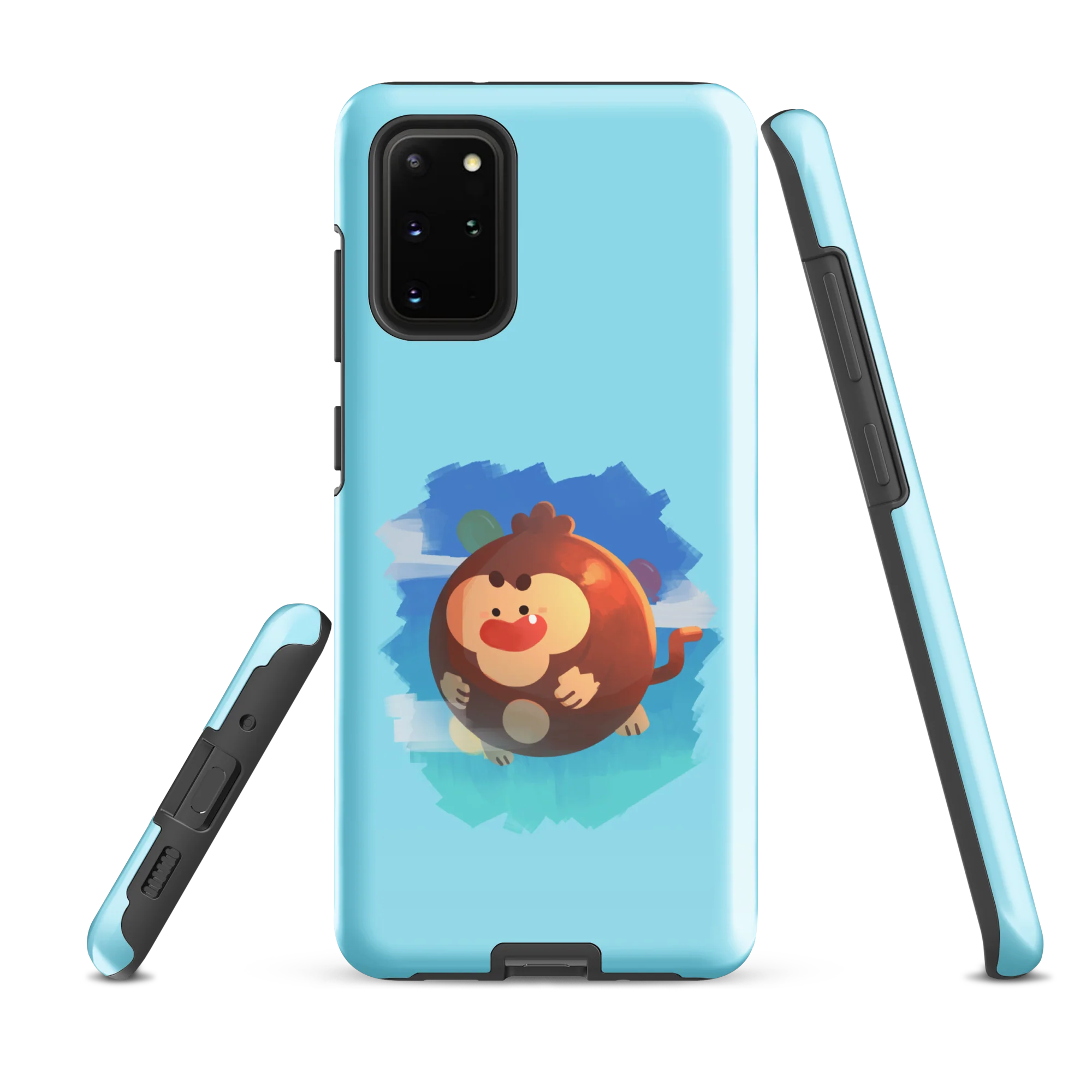 Round Monkey Samsung® Case (Tough) - Image 12
