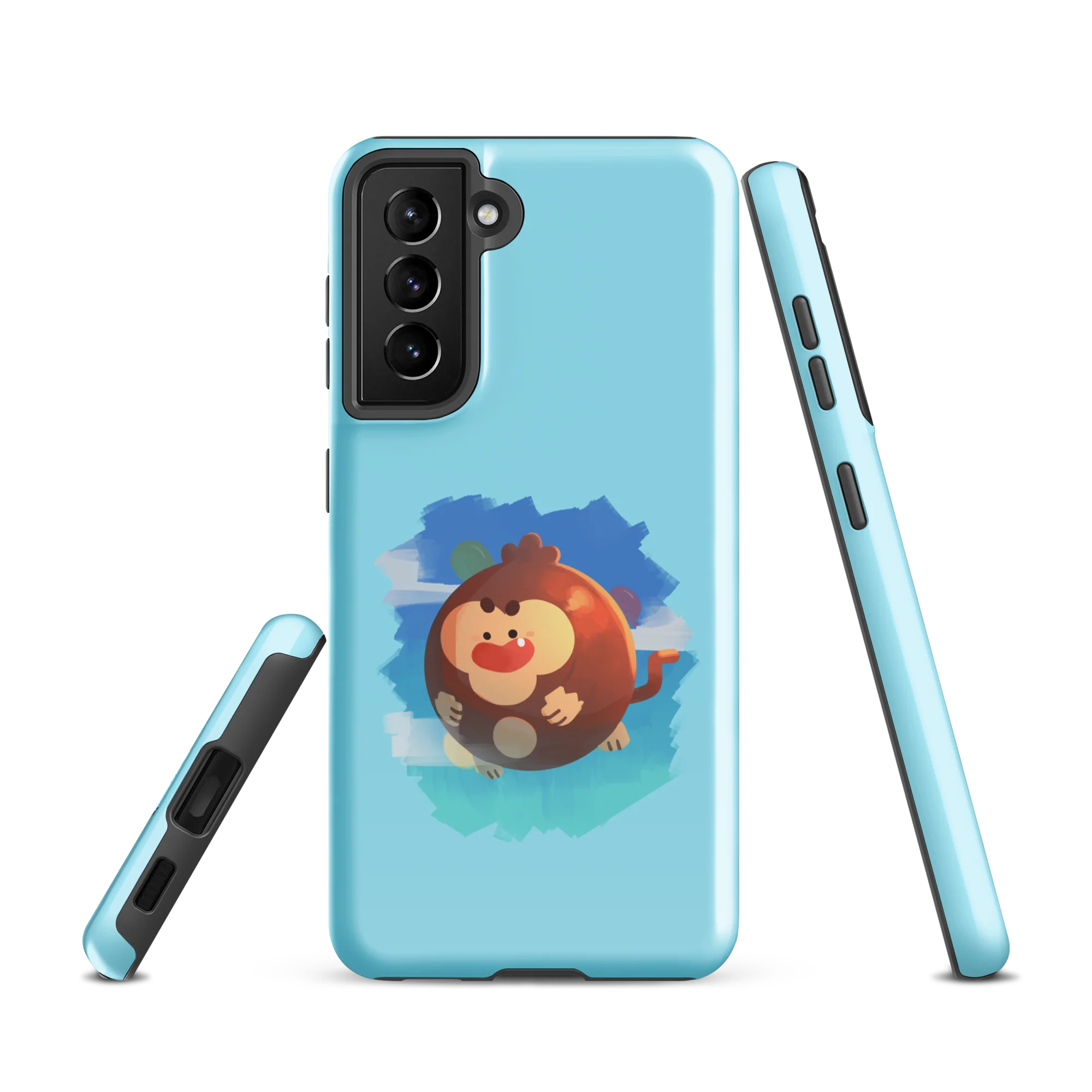 Round Monkey Samsung® Case (Tough) - Image 16