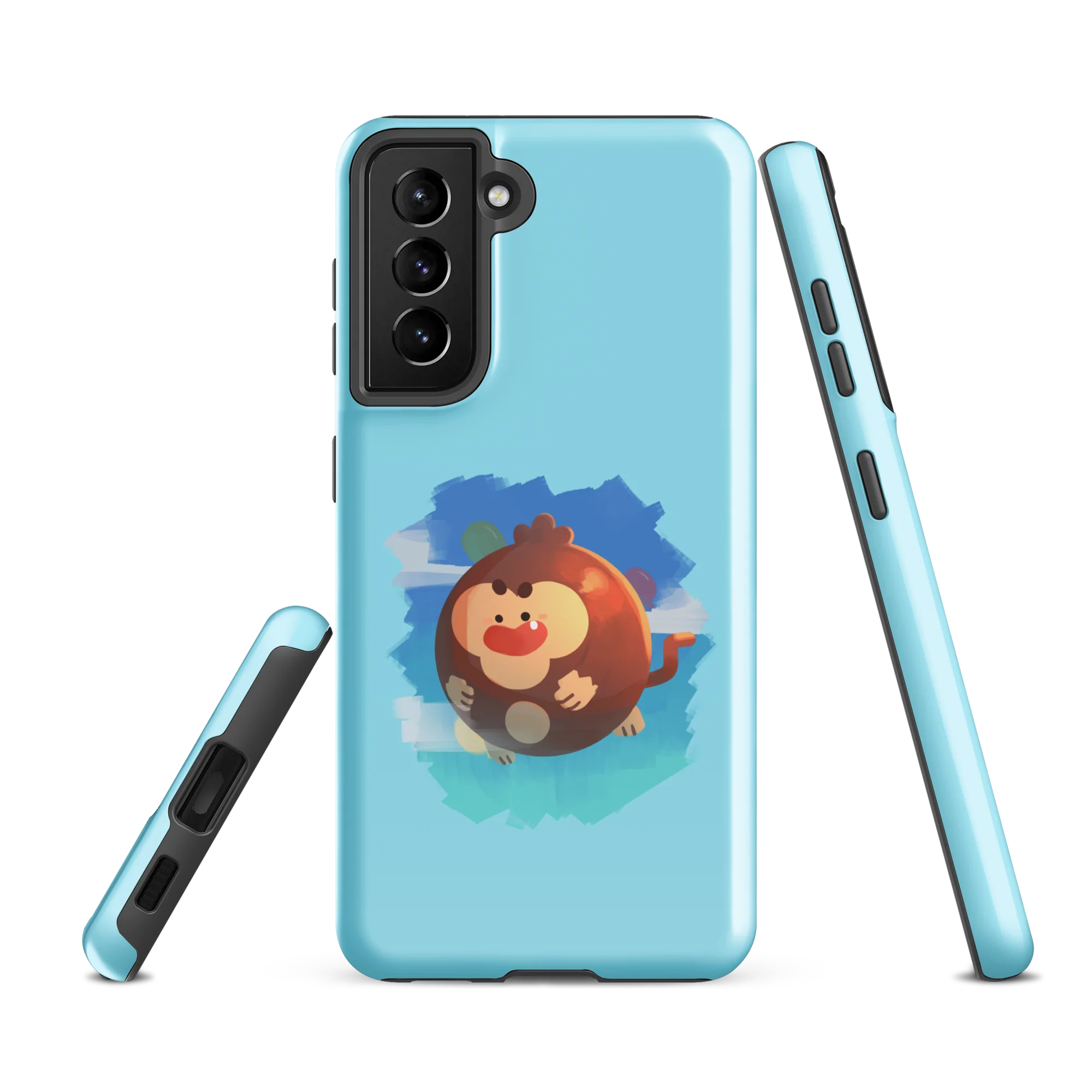 Round Monkey Samsung® Case (Tough) - Image 18
