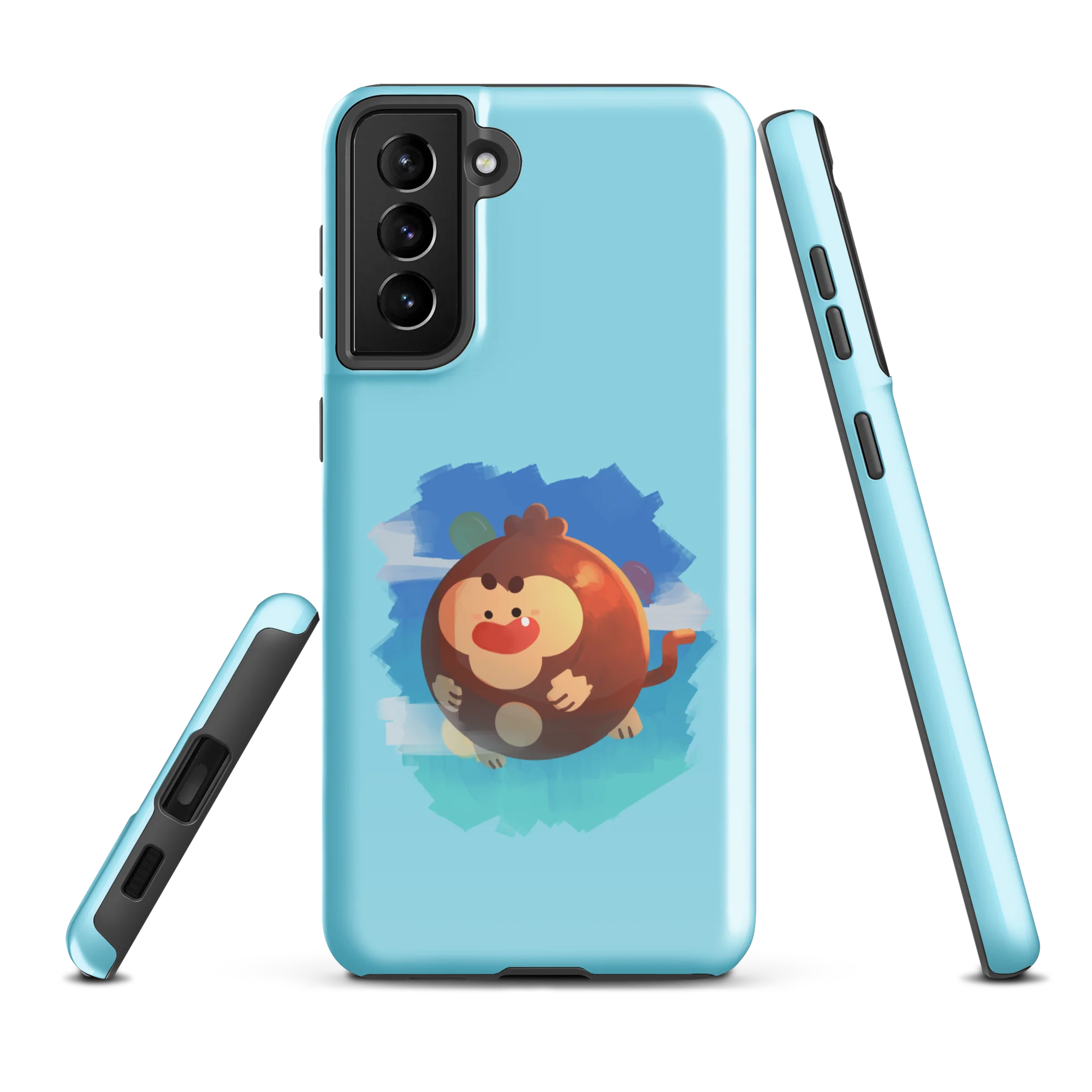 Round Monkey Samsung® Case (Tough) - Image 20
