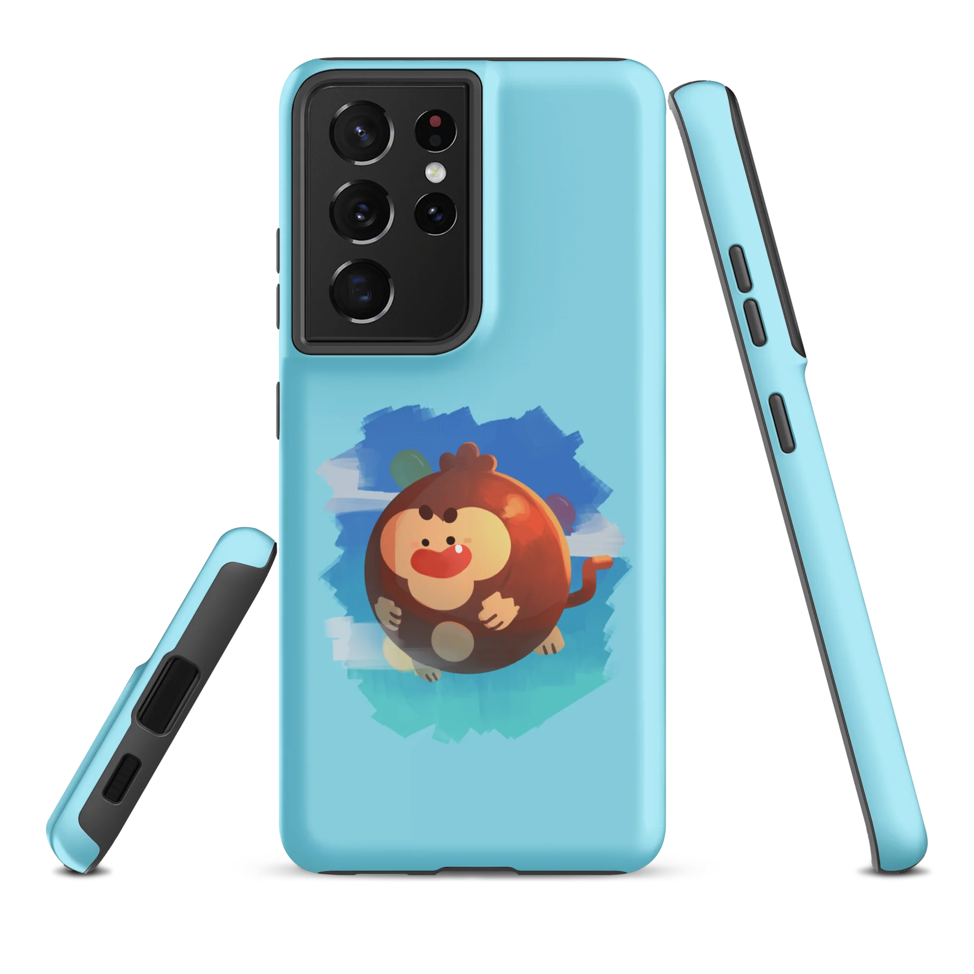 Round Monkey Samsung® Case (Tough) - Image 23