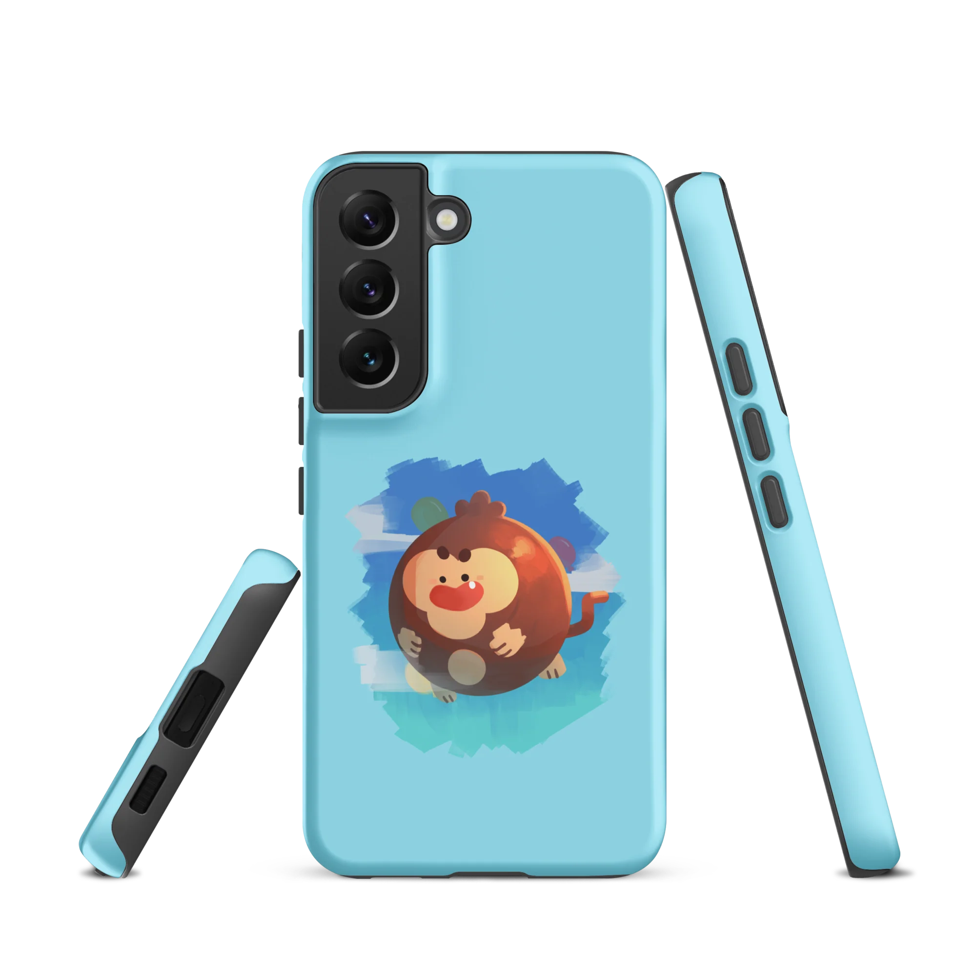 Round Monkey Samsung® Case (Tough) - Image 25