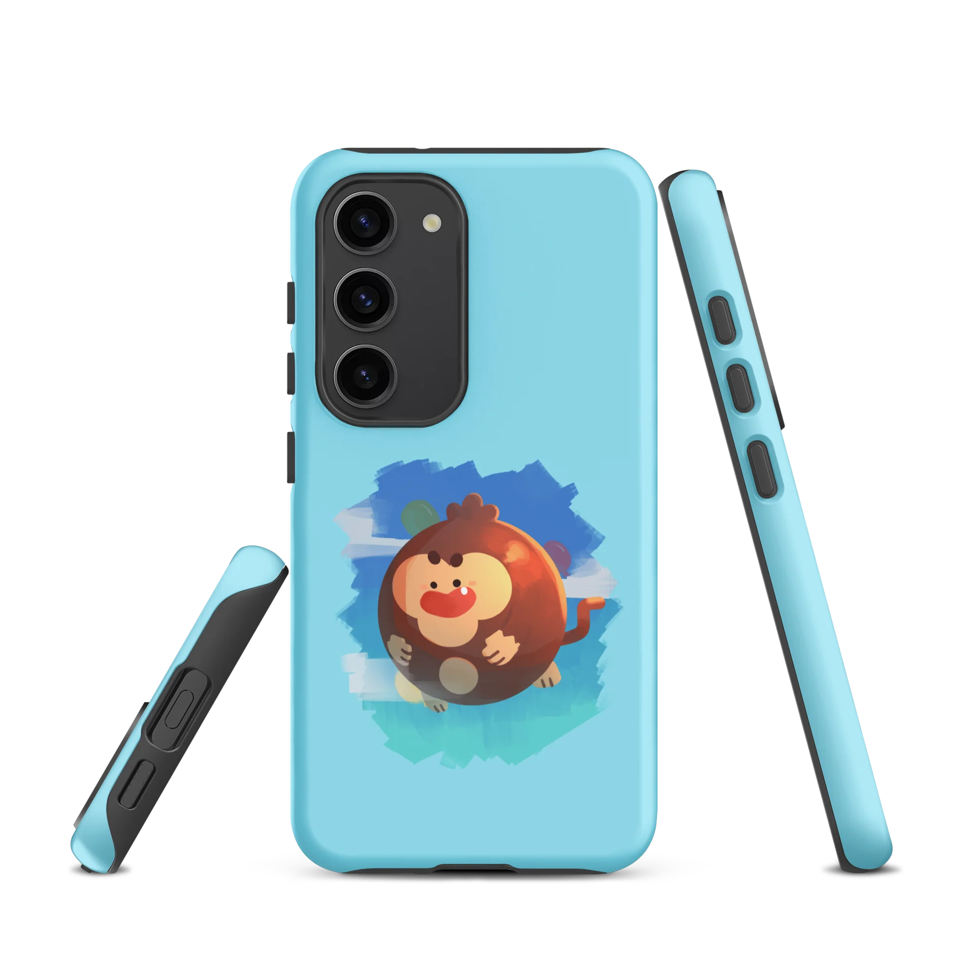 Round Monkey Samsung® Case (Tough) - Image 31