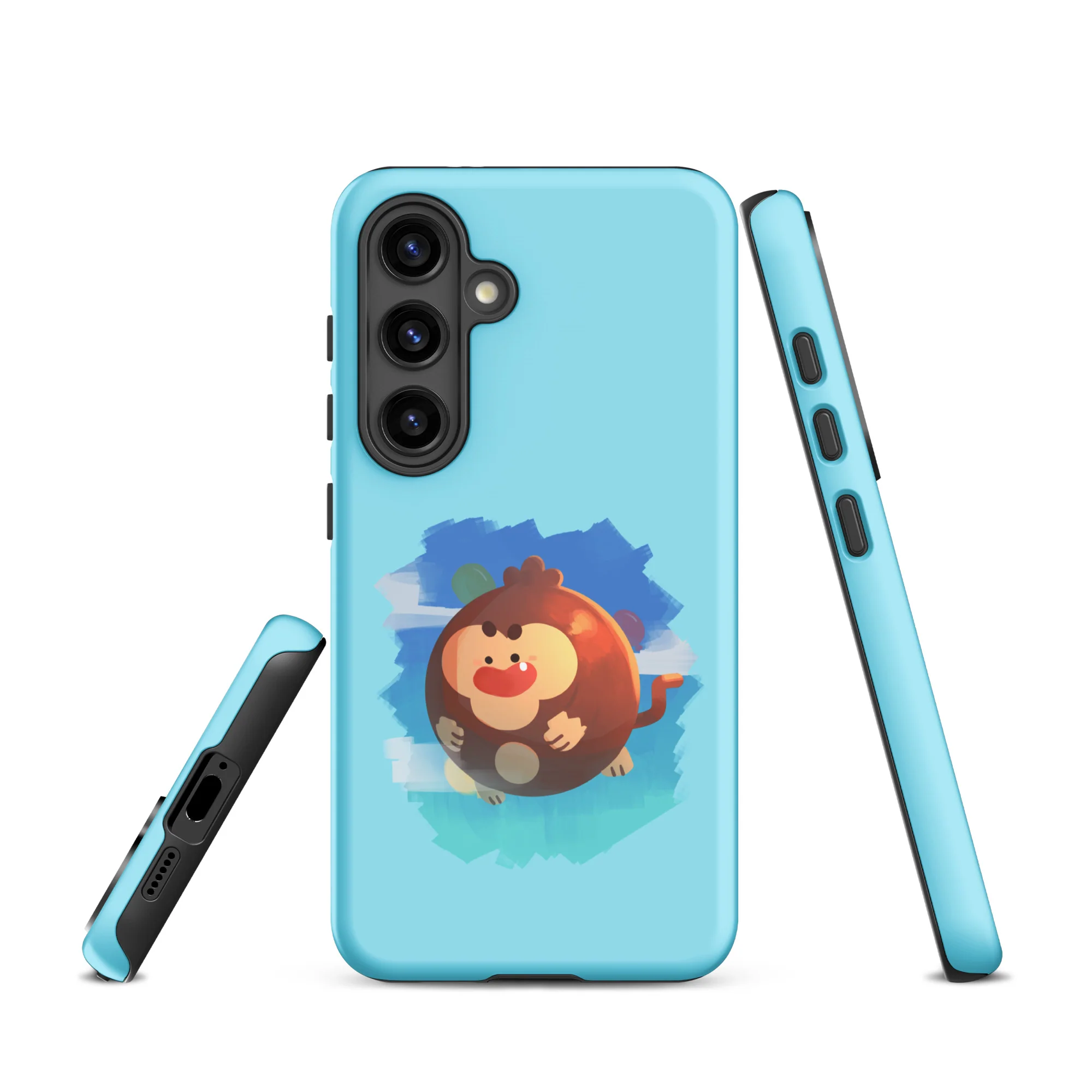 Round Monkey Samsung® Case (Tough) - Image 37
