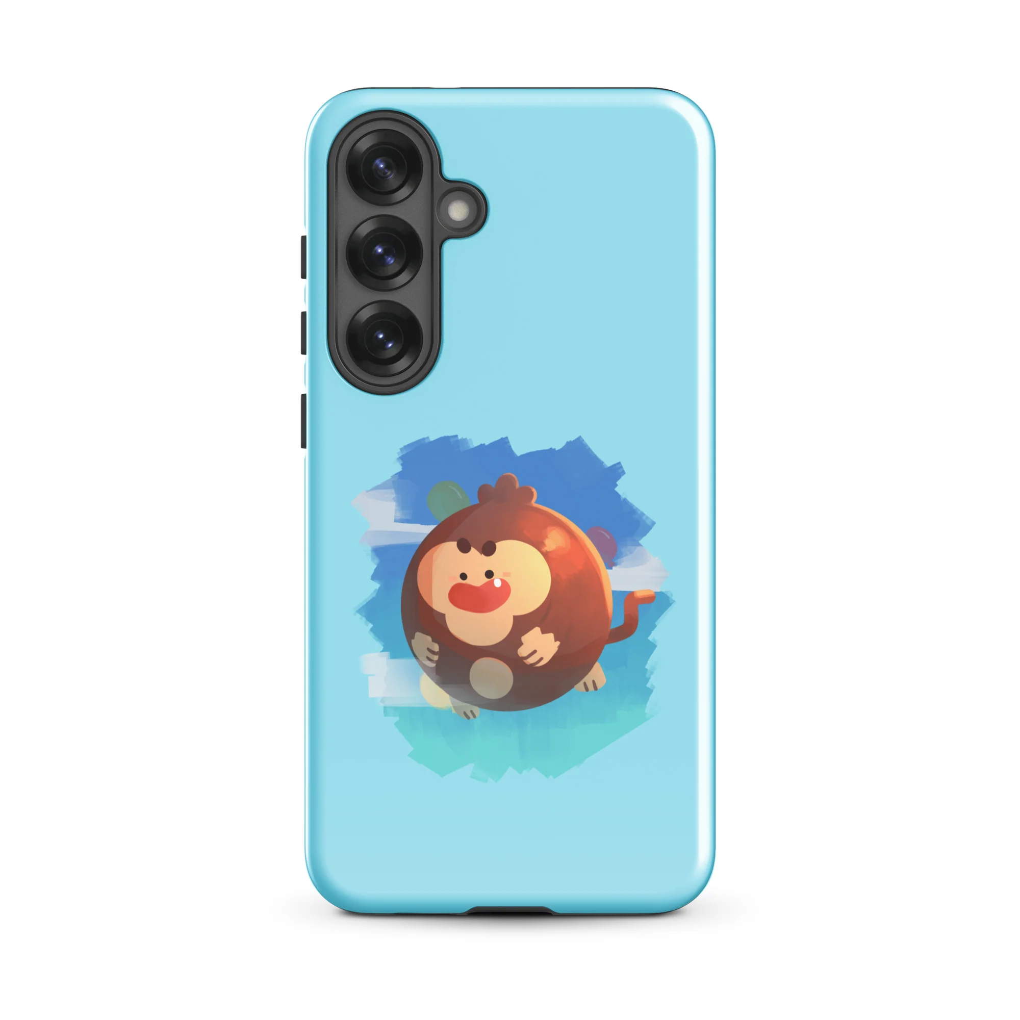 Round Monkey Samsung® Case (Tough) - Image 44