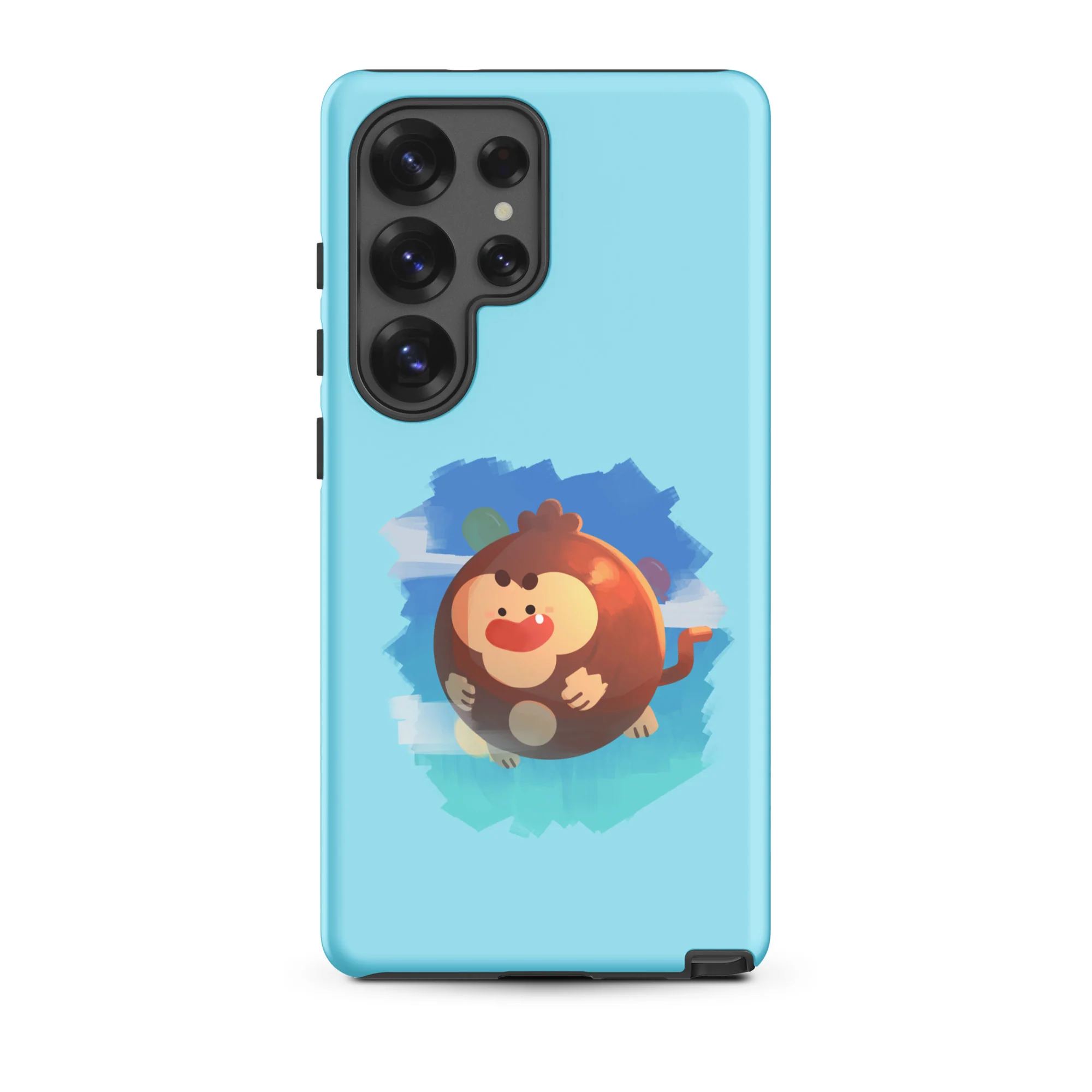 Round Monkey Samsung® Case (Tough) - Image 46