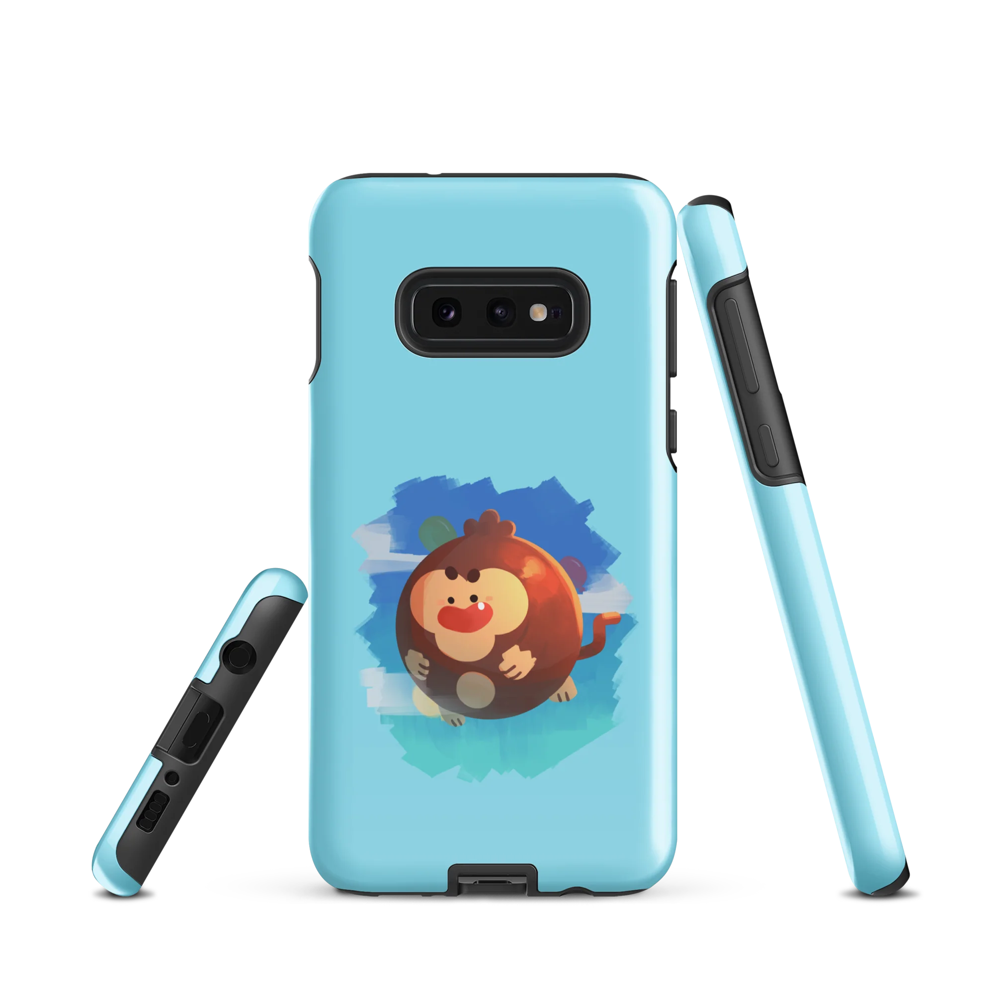 Round Monkey Samsung® Case (Tough) - Image 6