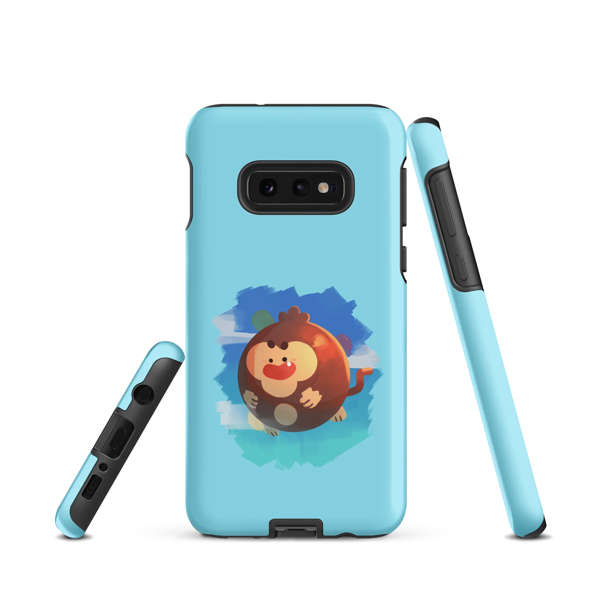 Round Monkey Samsung® Case (Tough) - Image 7