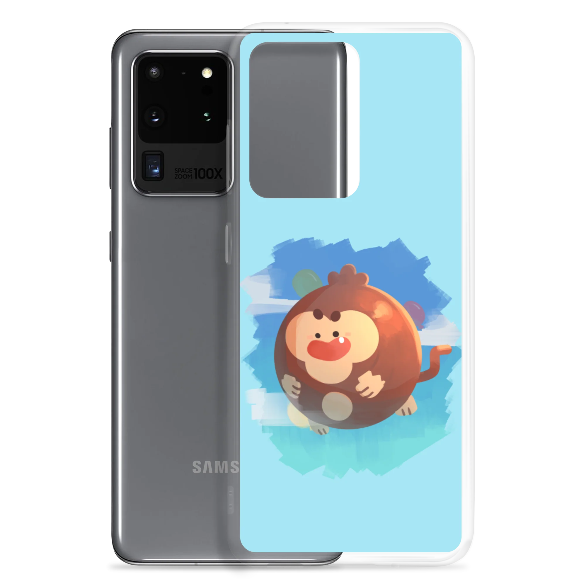 Round Monkey Samsung Case - Image 13