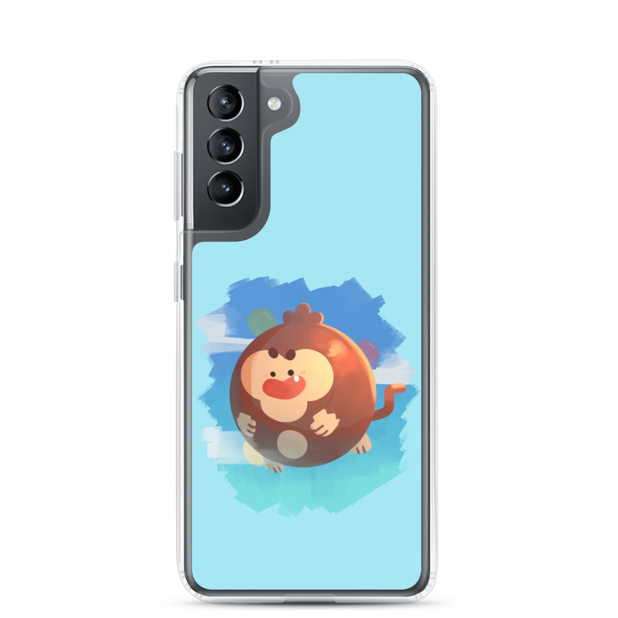 Round Monkey Samsung Case - Image 14