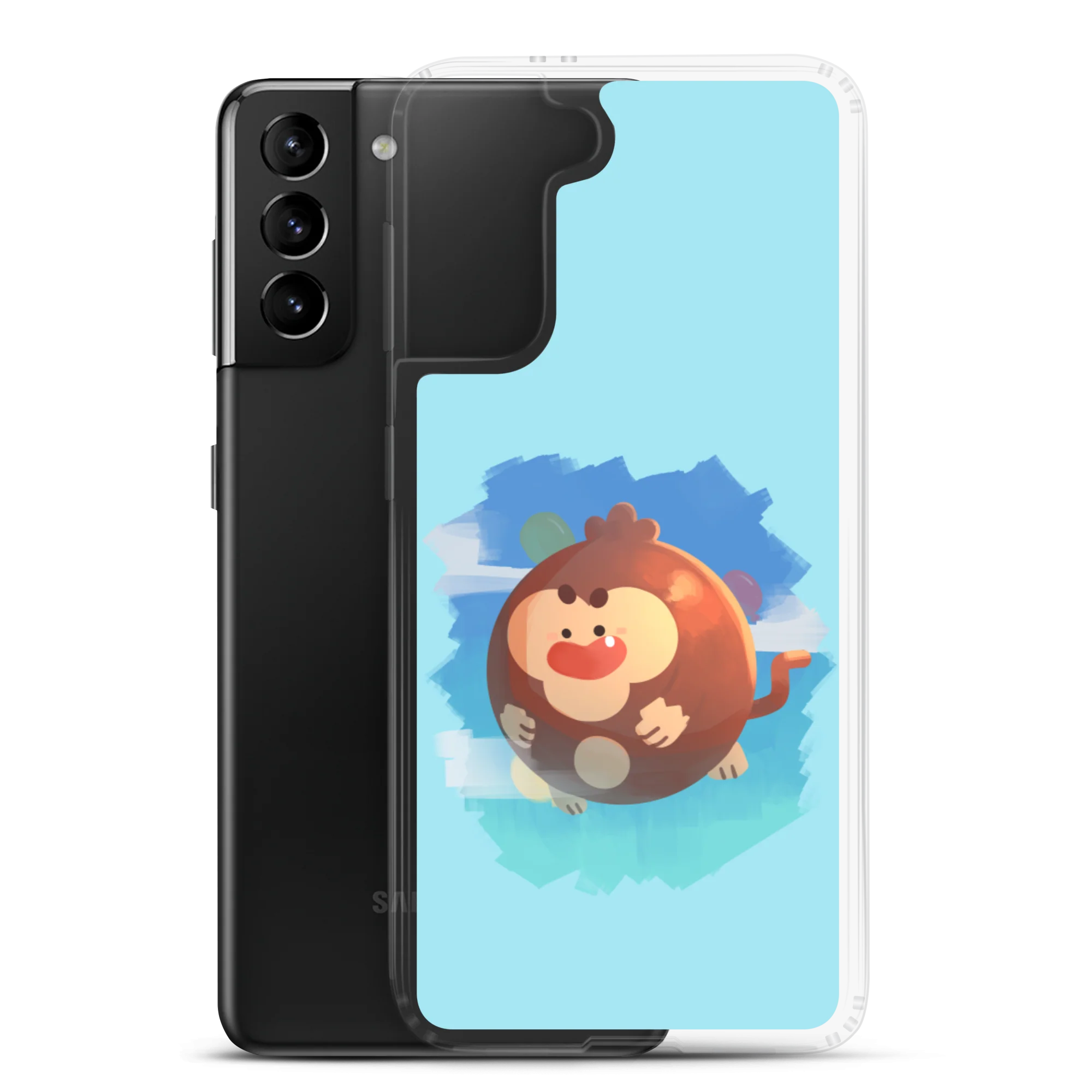 Round Monkey Samsung Case - Image 17