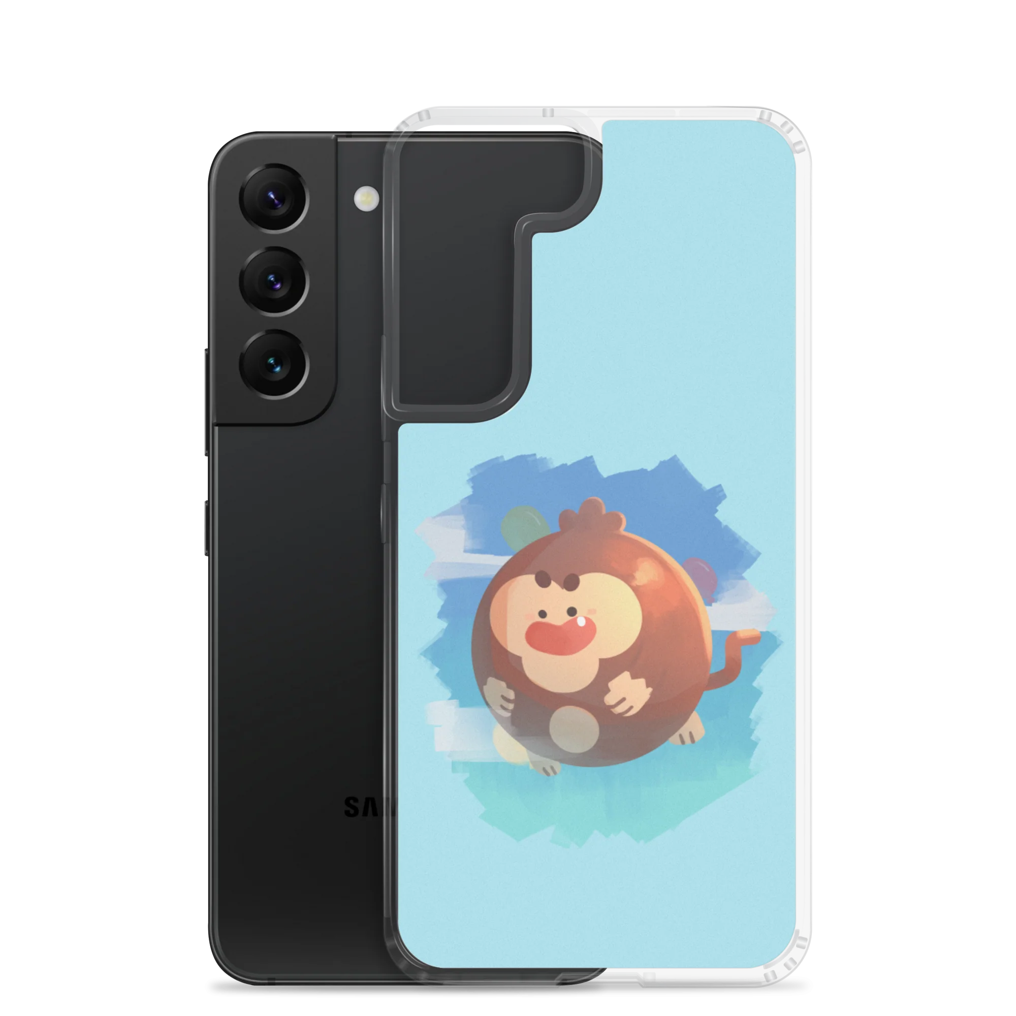 Round Monkey Samsung Case - Image 21