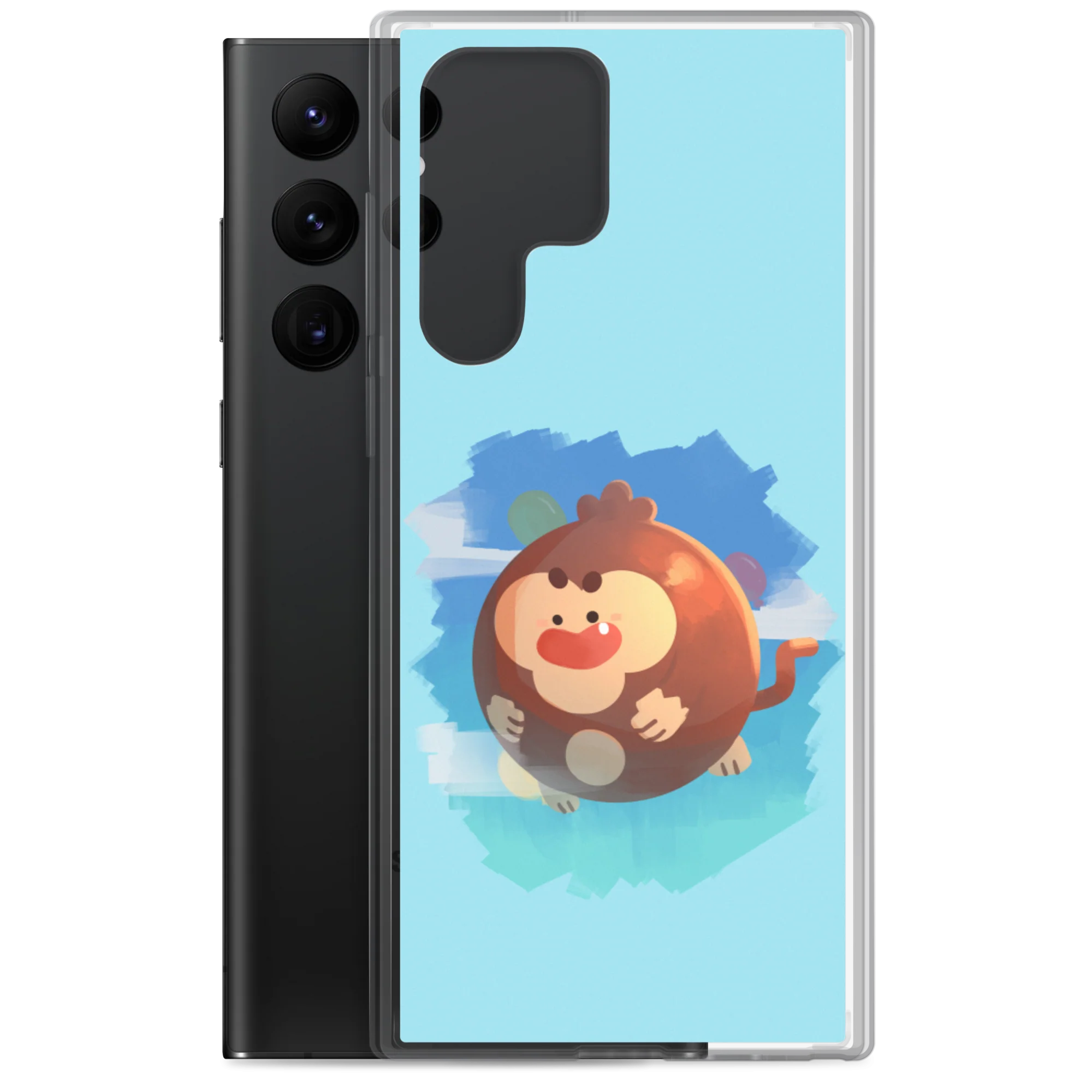 Round Monkey Samsung Case - Image 24