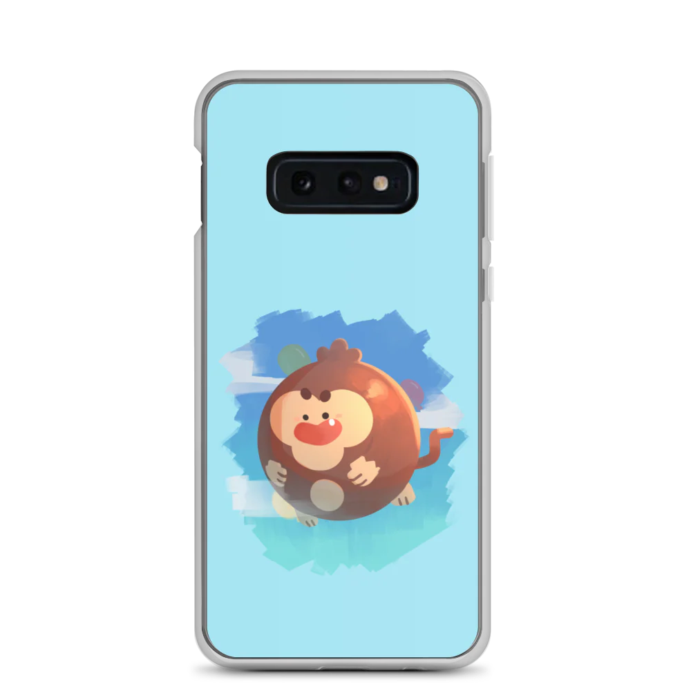Round Monkey Samsung Case - Image 6