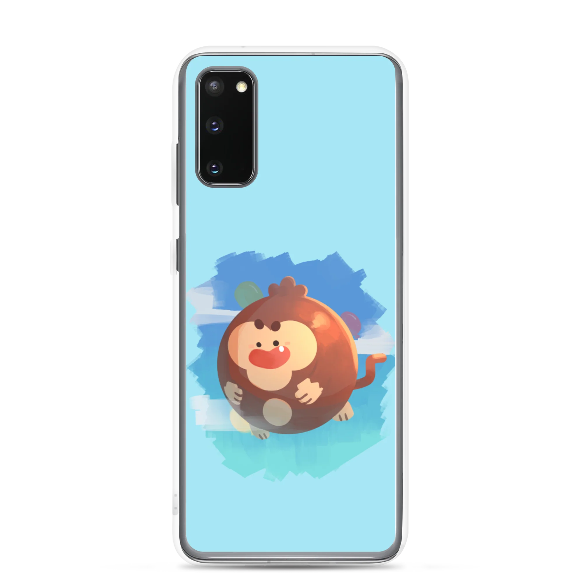Round Monkey Samsung Case - Image 8