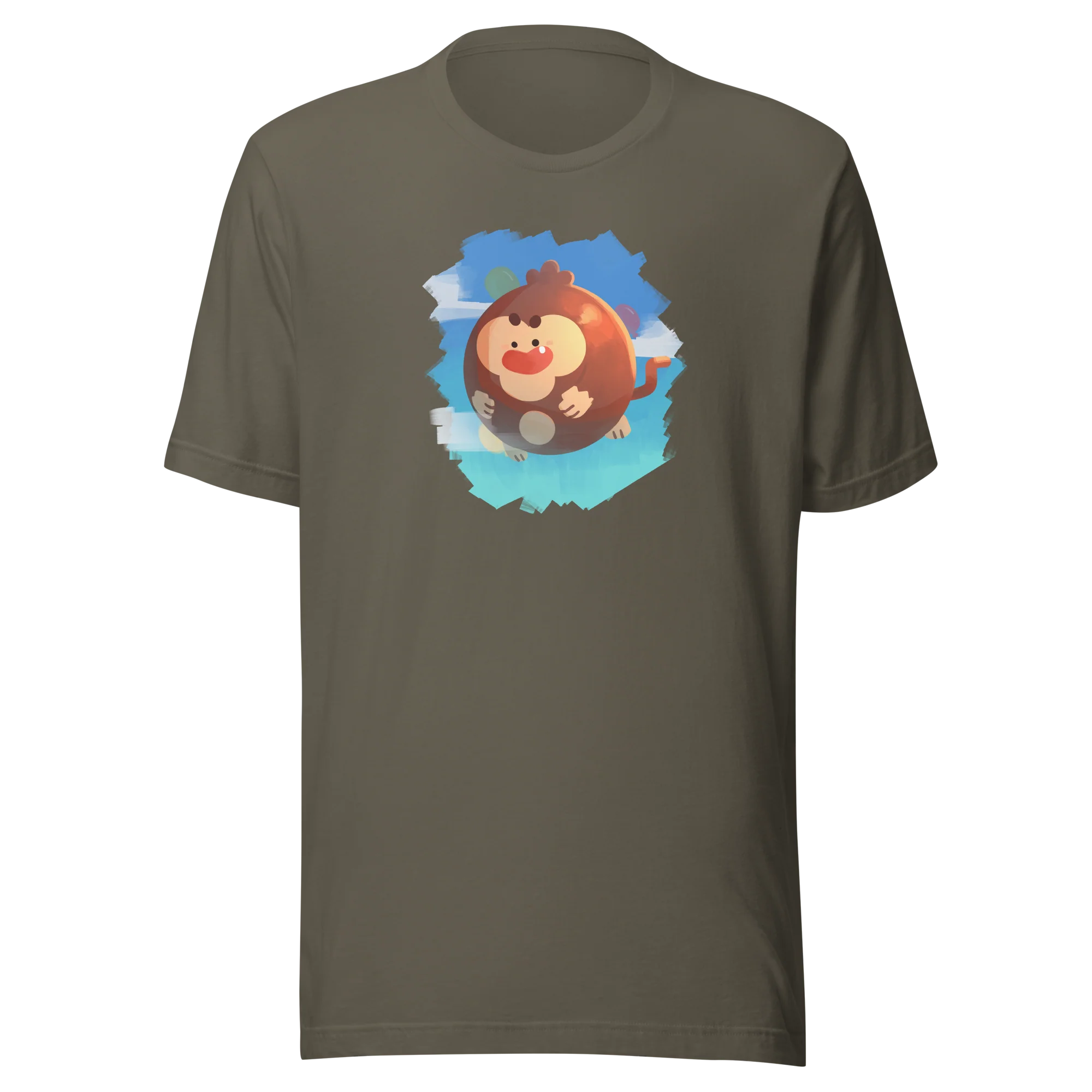 Round Monkey Shirt (Unisex) - Image 10