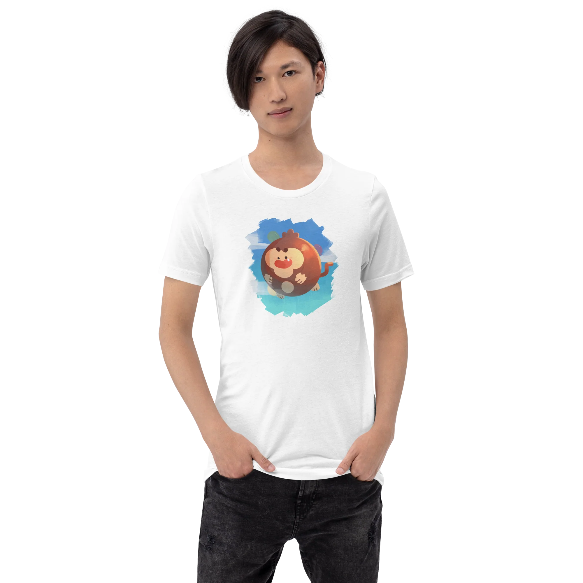 Round Monkey Shirt (Unisex) - Image 3