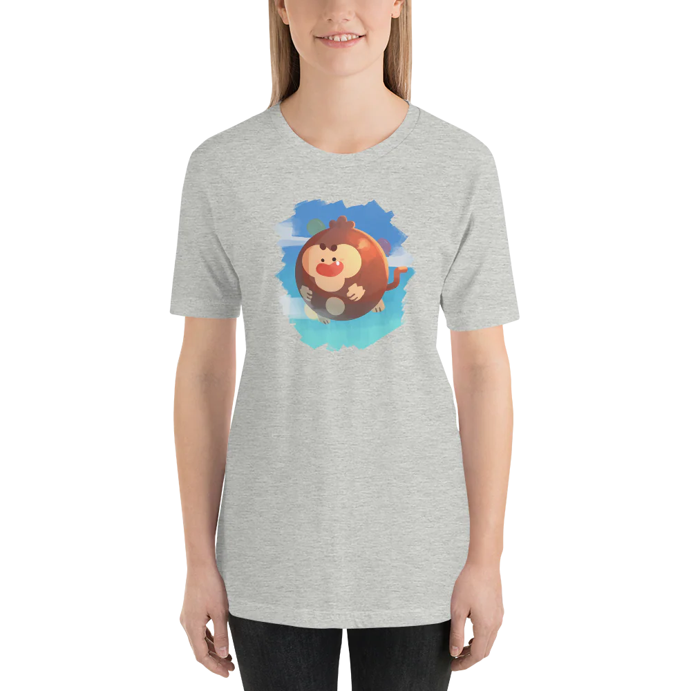 Round Monkey Shirt (Unisex) - Image 4