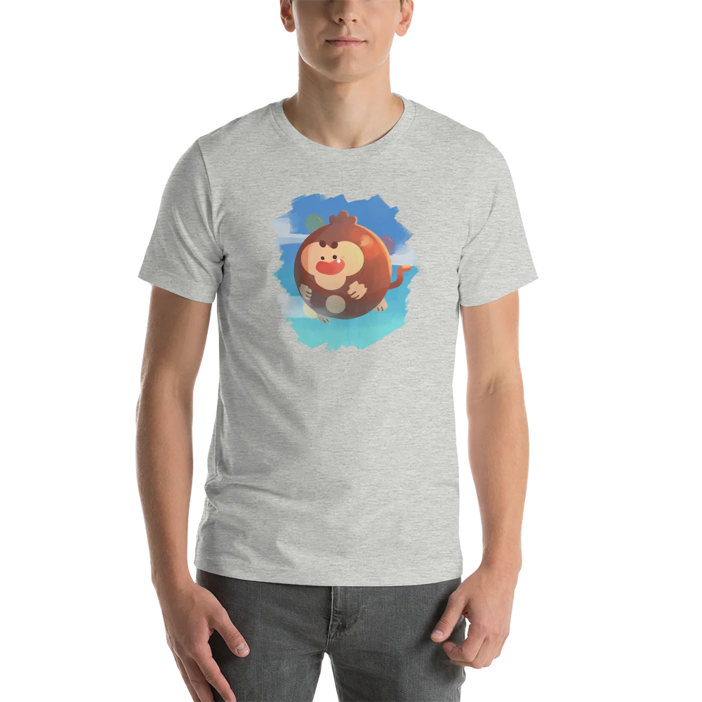 Round Monkey Shirt (Unisex) - Image 5
