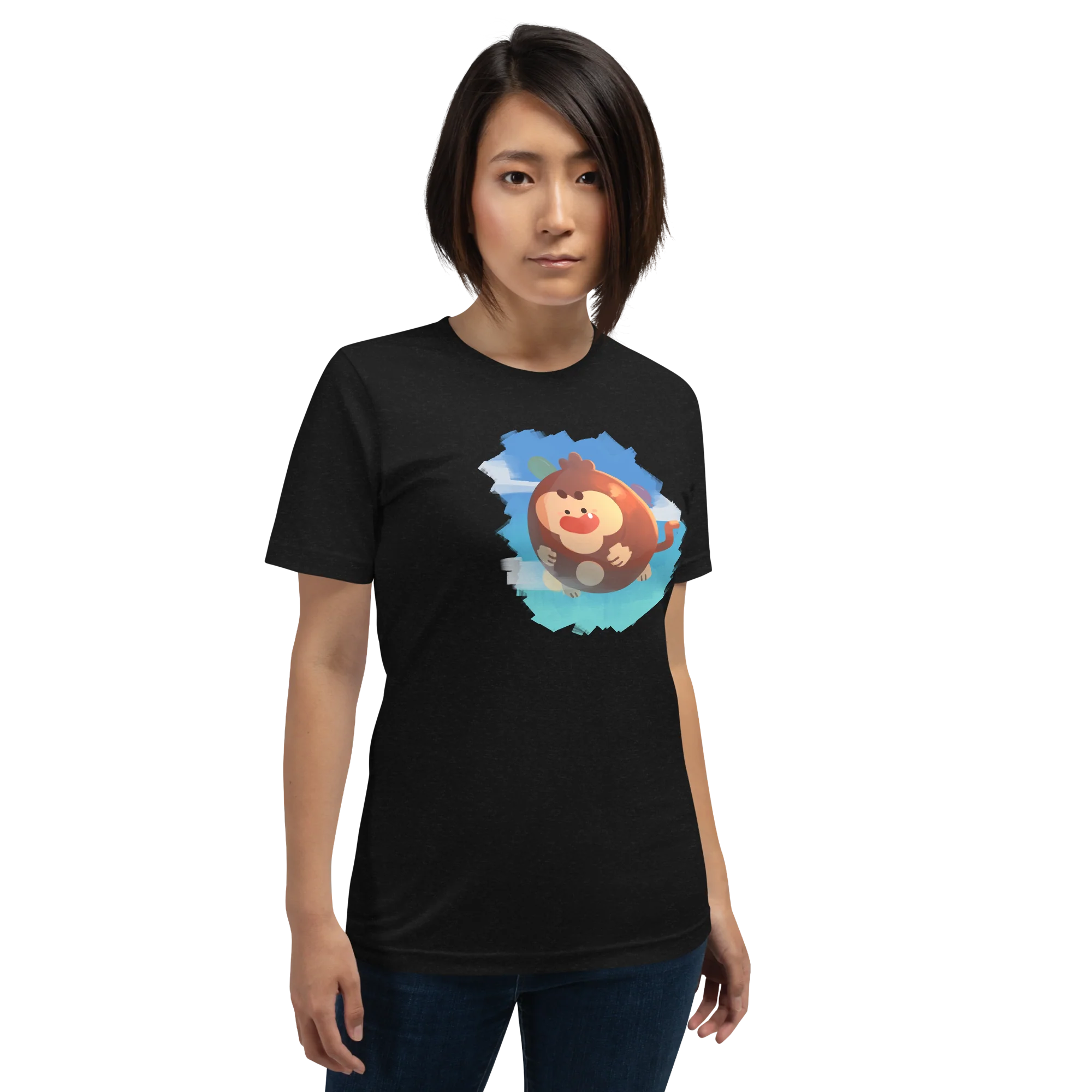Round Monkey Shirt (Unisex) - Image 6