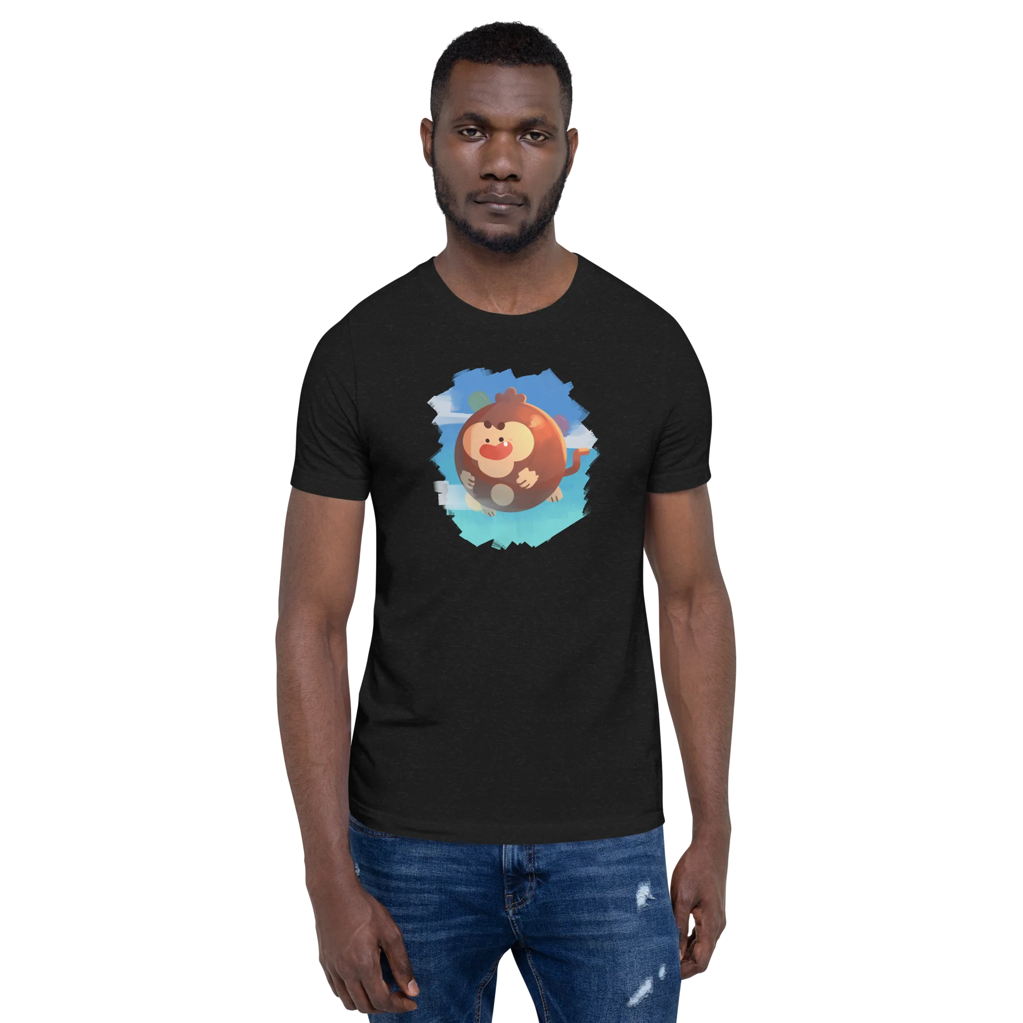 Round Monkey Shirt (Unisex) - Image 7
