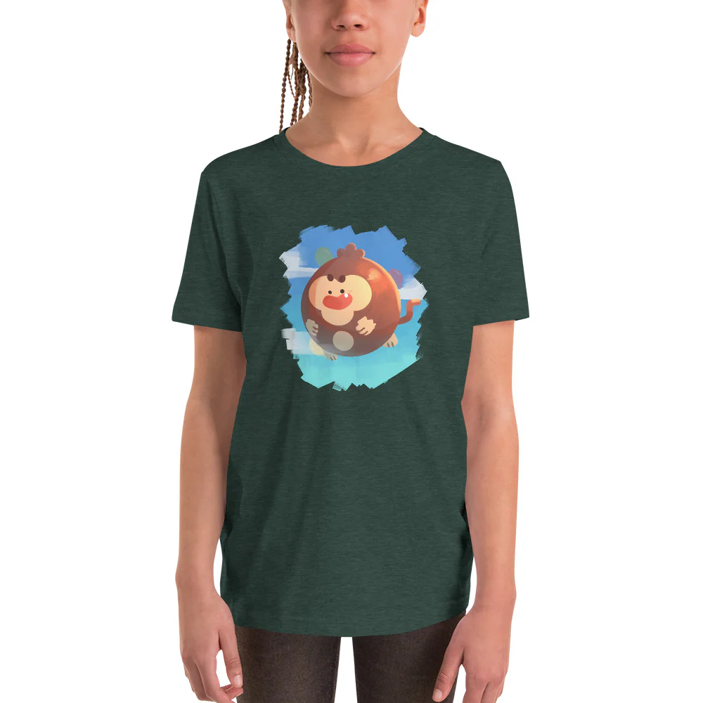 Round Monkey Shirt (Youth) - Image 23