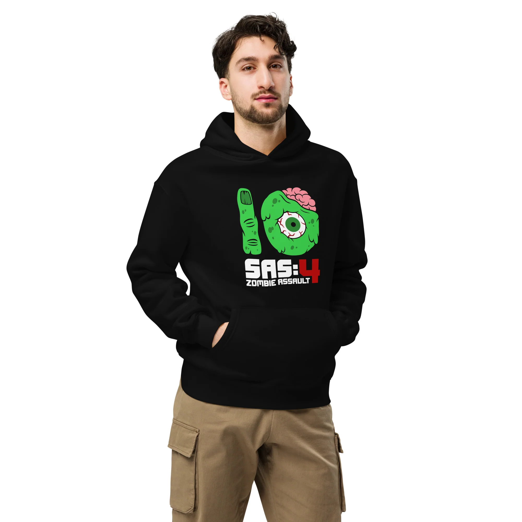 SAS4 10th Anniversary Premium Oversized Hoodie (Unisex) - Image 3