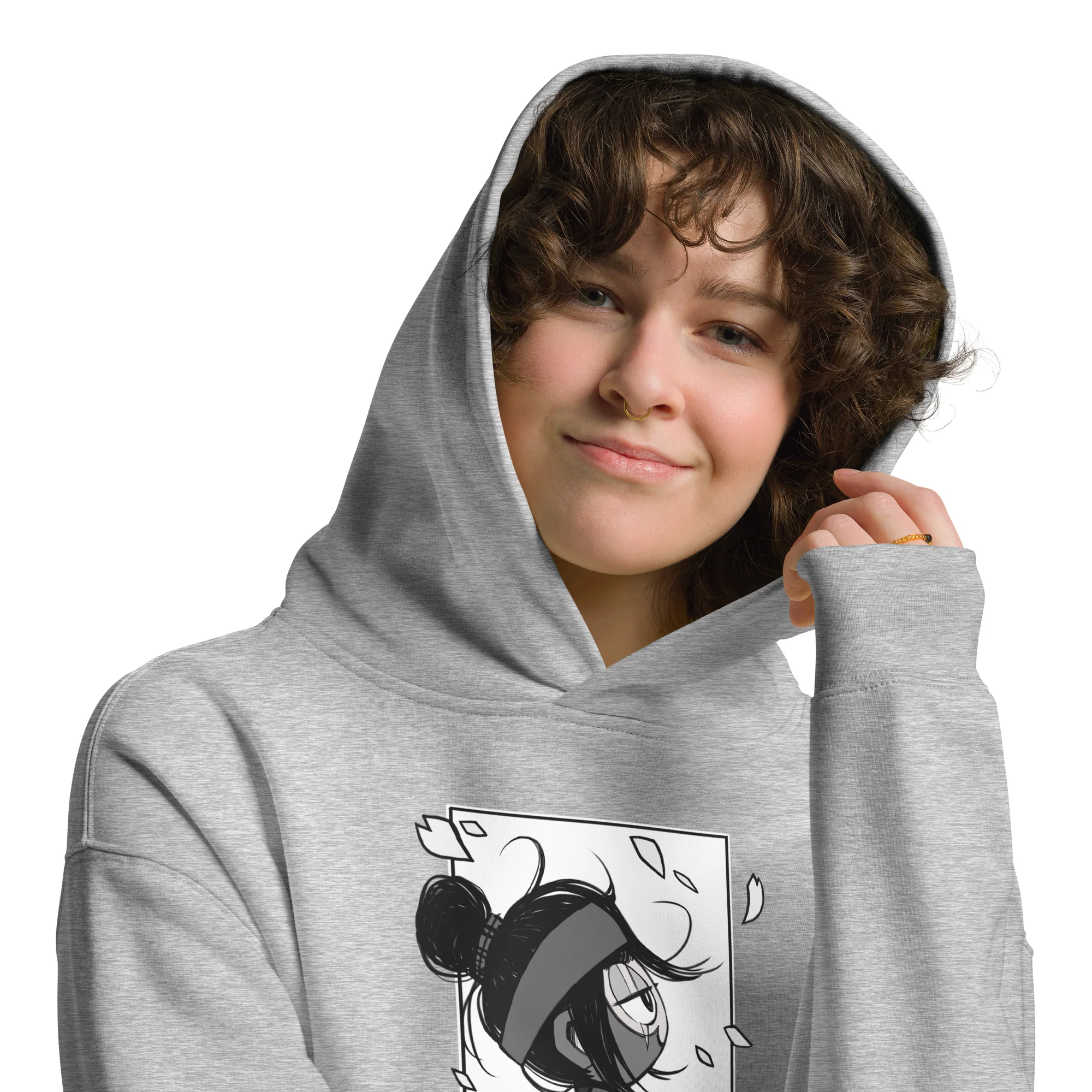 Sauda After Battle Premium Oversized Hoodie (Unisex) - Image 7