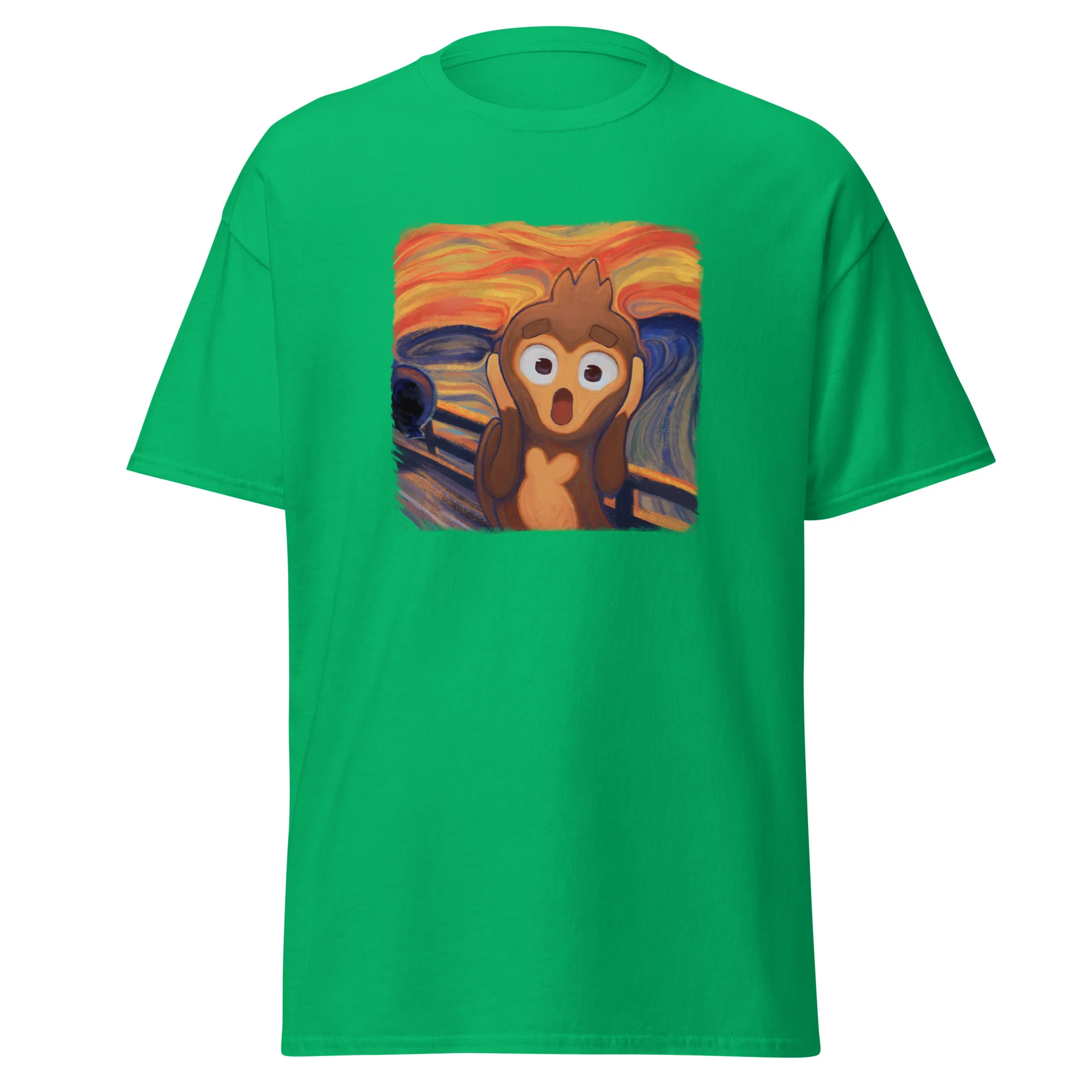 Screaming Monkey Classic Shirt (Men's - Gildan) - Image 10