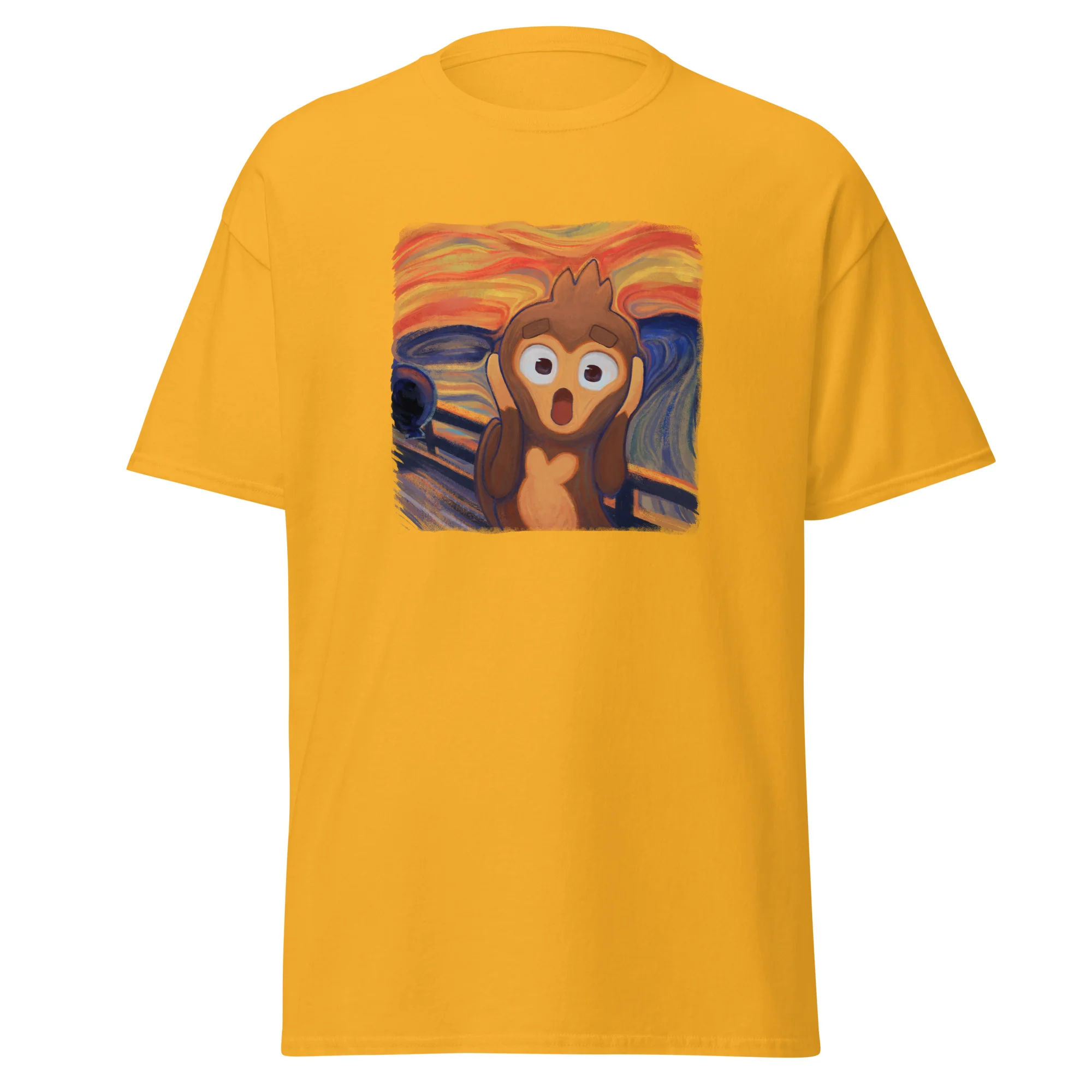 Screaming Monkey Classic Shirt (Men's - Gildan) - Image 12