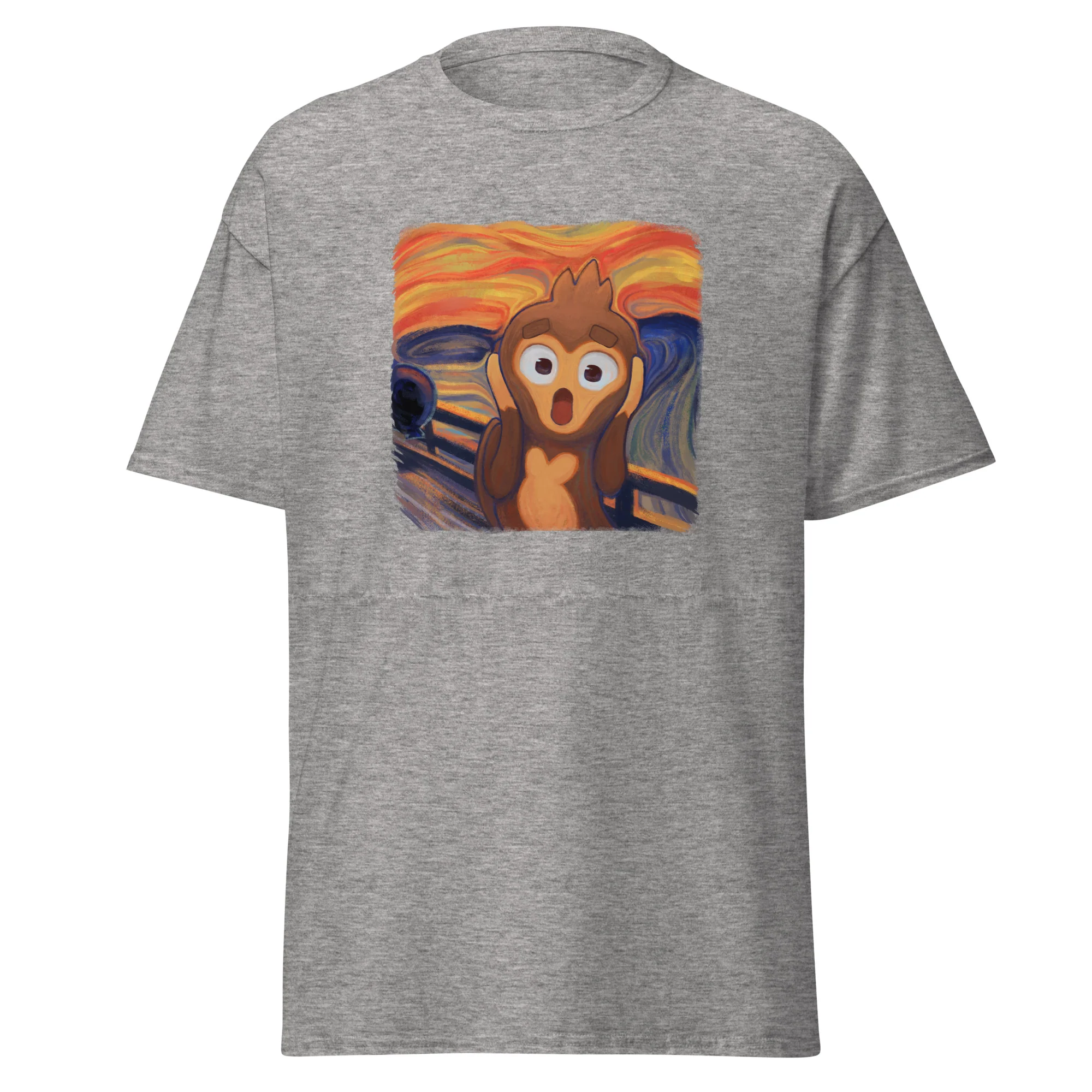 Screaming Monkey Classic Shirt (Men's - Gildan) - Image 13