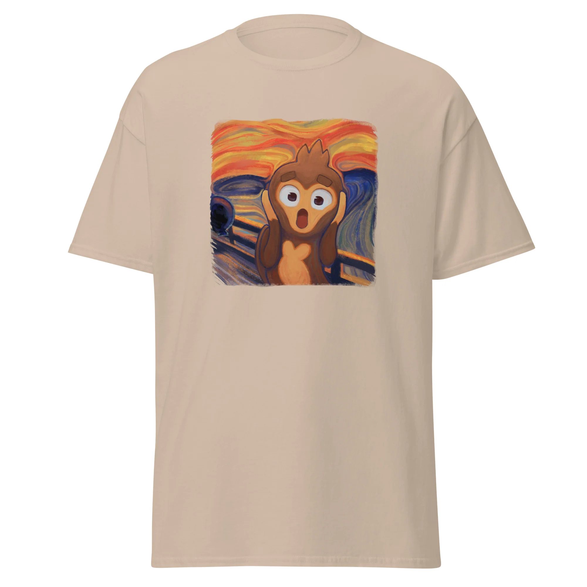 Screaming Monkey Classic Shirt (Men's - Gildan) - Image 14