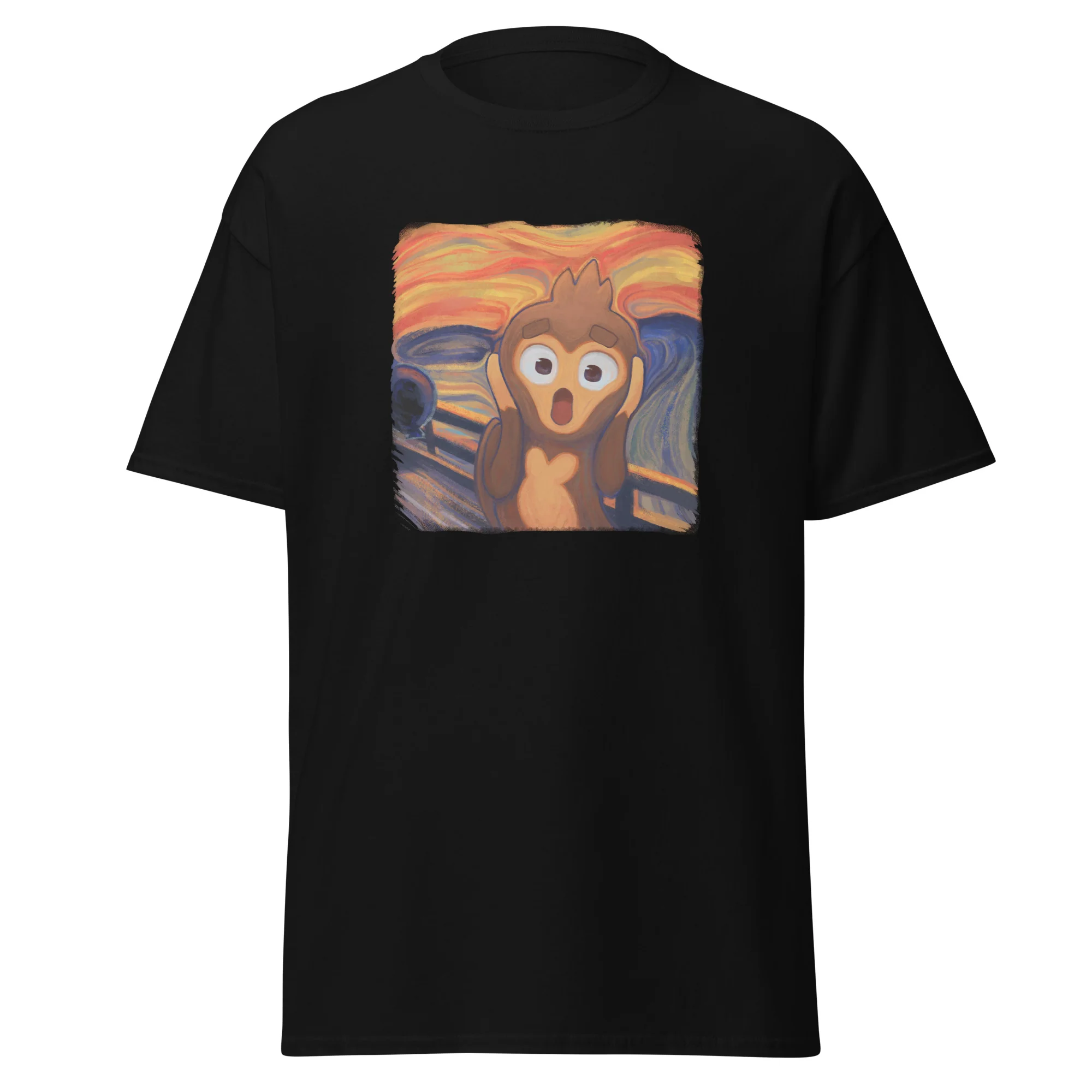 Screaming Monkey Classic Shirt (Men's - Gildan) - Image 4