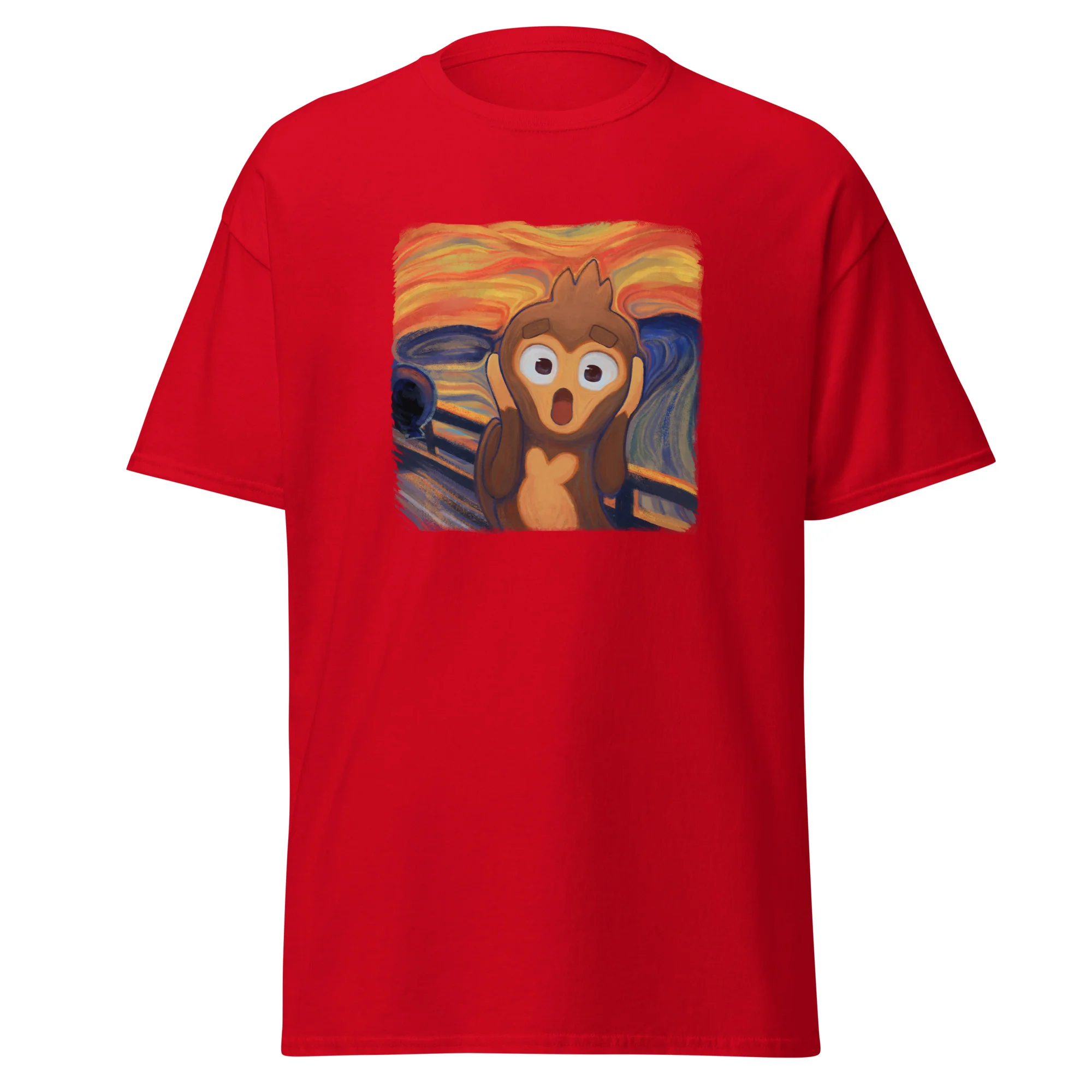 Screaming Monkey Classic Shirt (Men's - Gildan) - Image 5