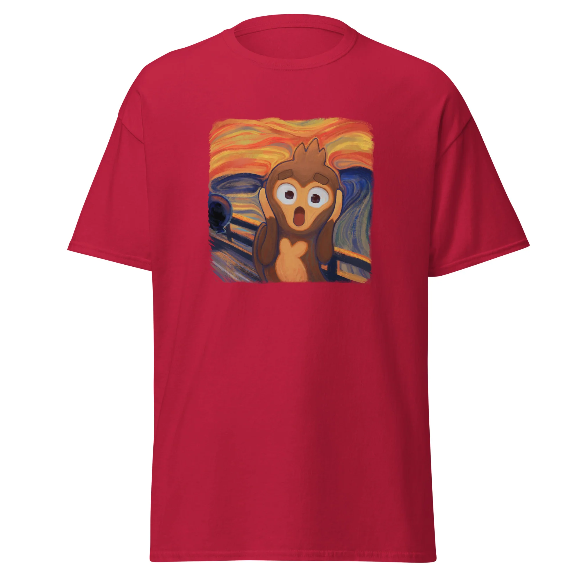 Screaming Monkey Classic Shirt (Men's - Gildan) - Image 6