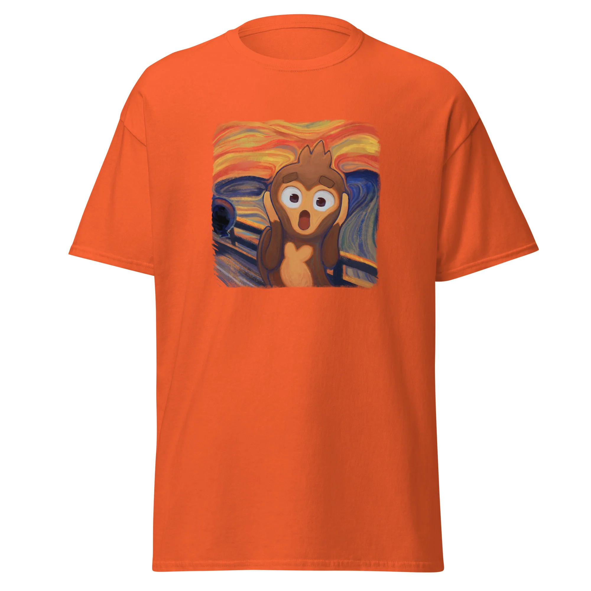 Screaming Monkey Classic Shirt (Men's - Gildan) - Image 8